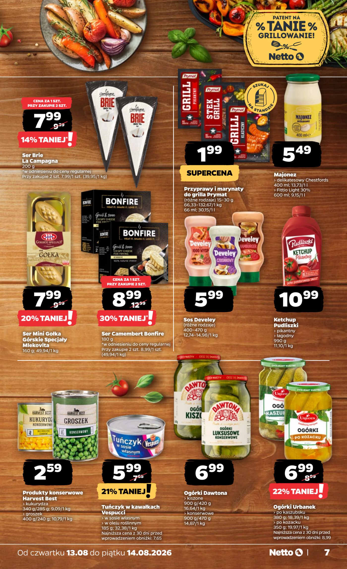 netto - Nowa gazetka Netto ważna od 13.08.2026 do 14.08.2026 - page: 7