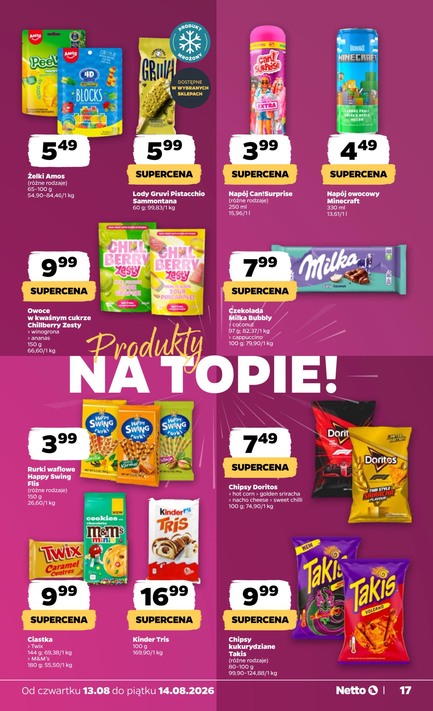 netto - Nowa gazetka Netto ważna od 13.08.2026 do 14.08.2026 - page: 17