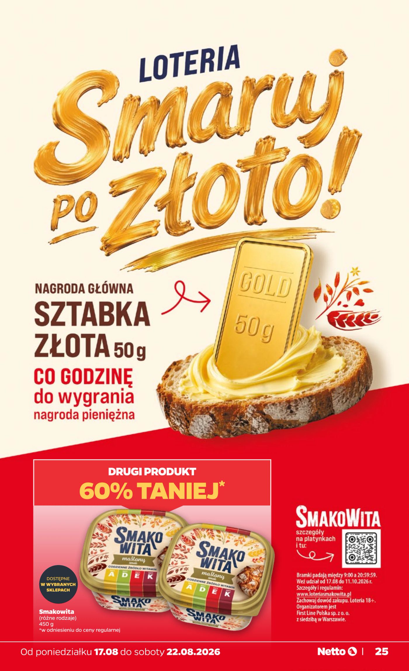 netto - Nowa gazetka Netto - Food ważna od 17.08.2026 do 22.08.2026 - page: 25