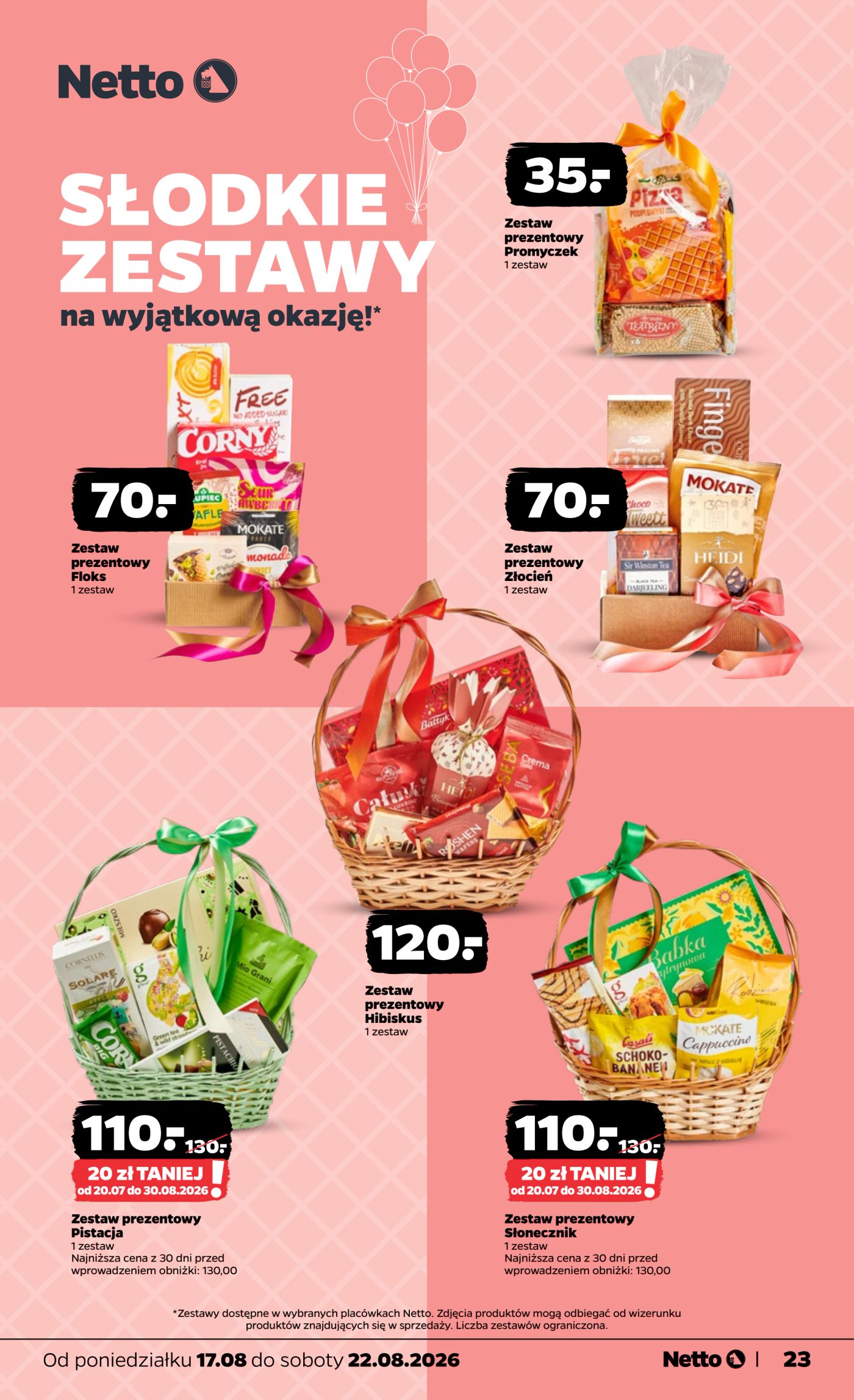 netto - Nowa gazetka Netto - Food ważna od 17.08.2026 do 22.08.2026 - page: 23