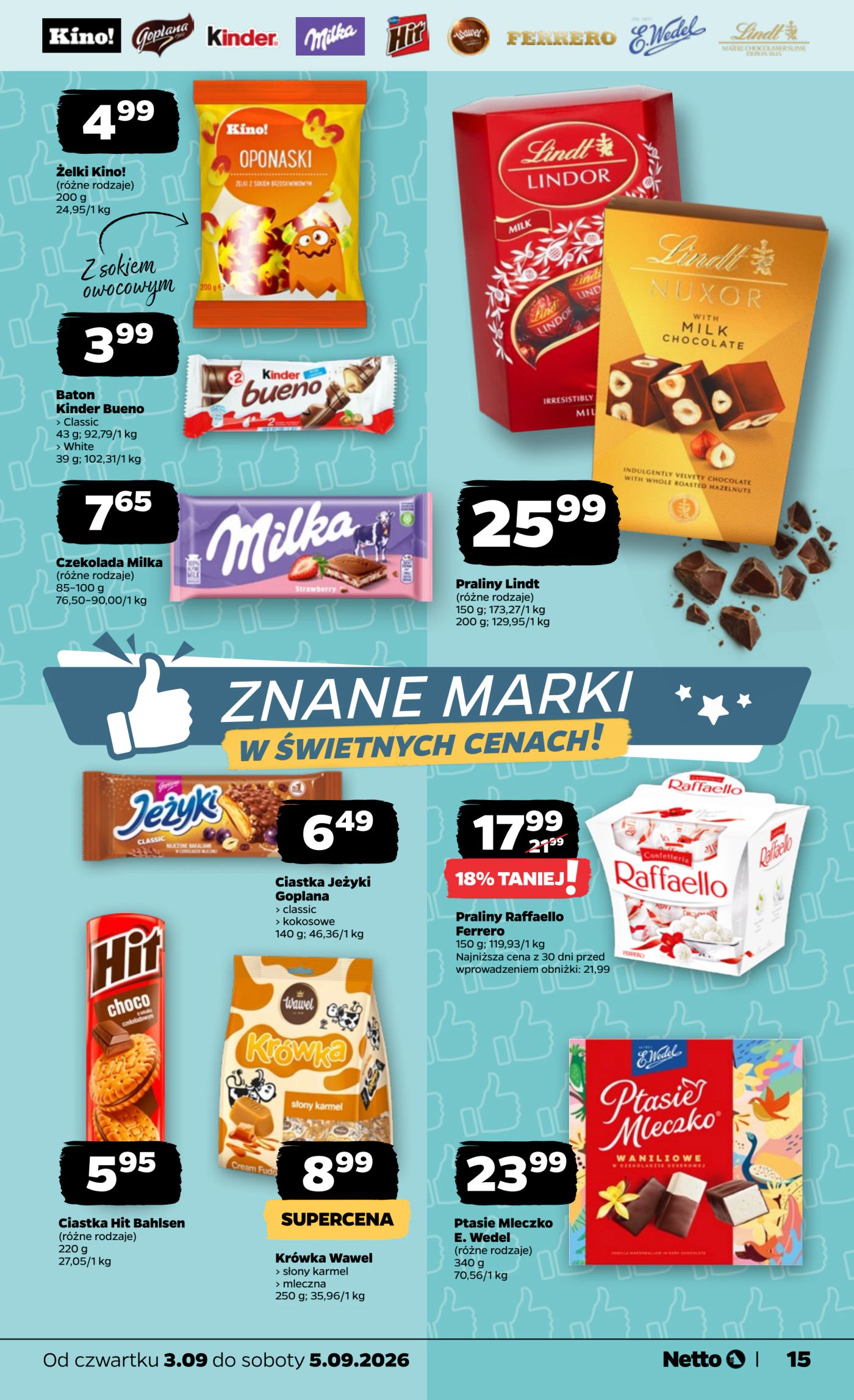 netto - Nowa gazetka Netto ważna od 03.09.2026 do 05.09.2026 - page: 15