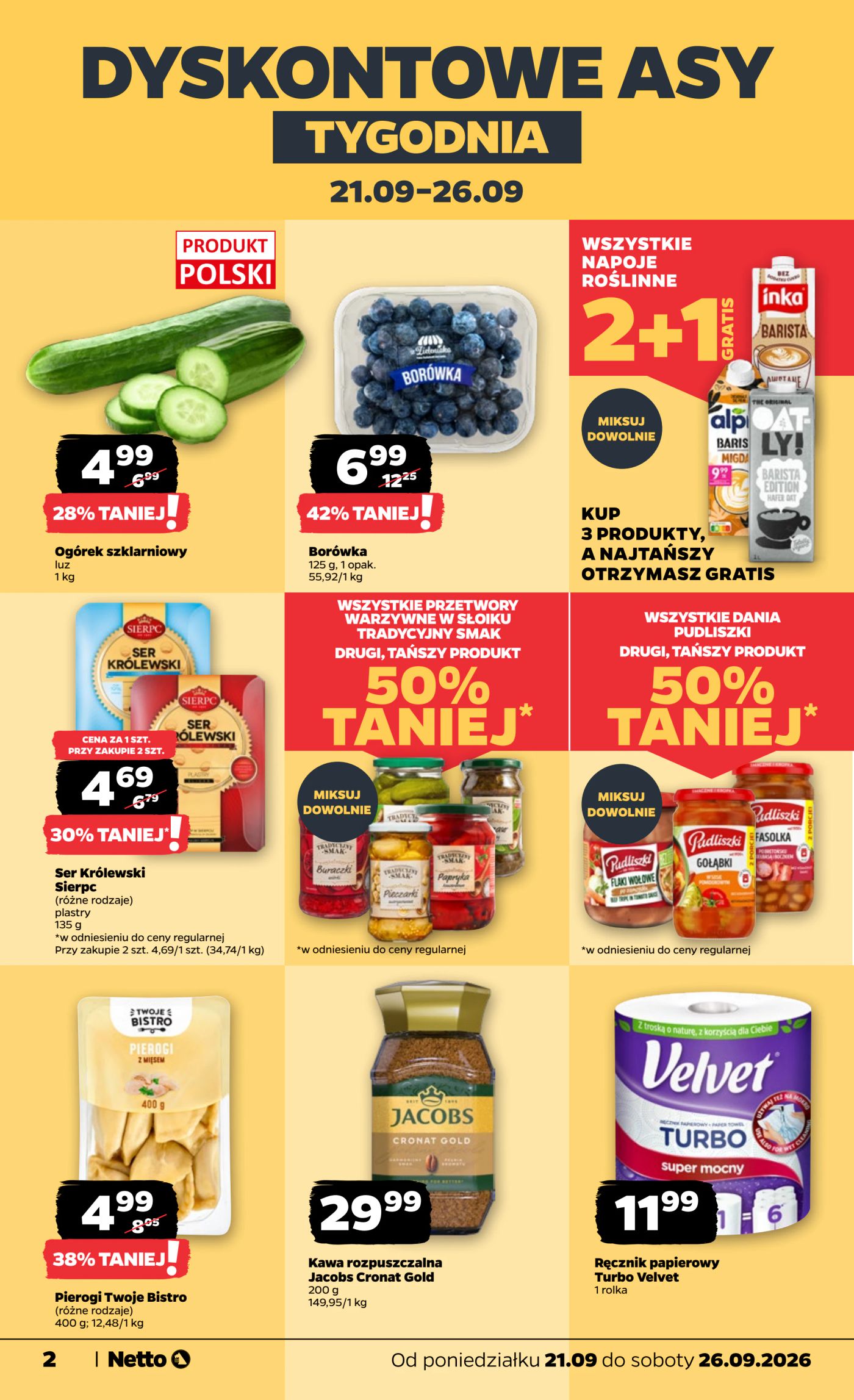 netto - Nowa gazetka Netto - Food ważna od 21.09.2026 do 26.09.2026 - page: 2