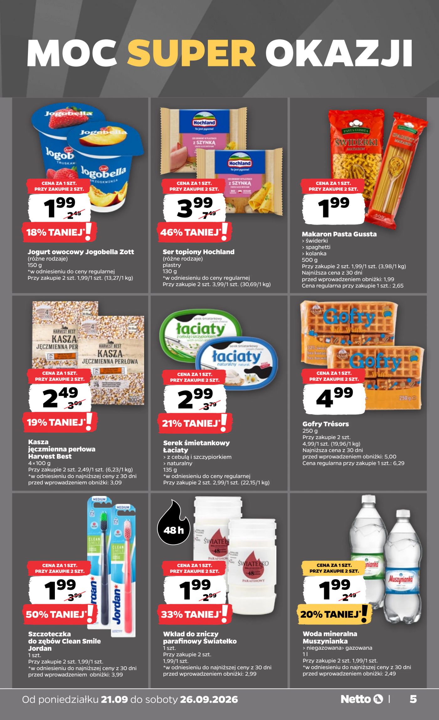 netto - Nowa gazetka Netto - Food ważna od 21.09.2026 do 26.09.2026 - page: 5