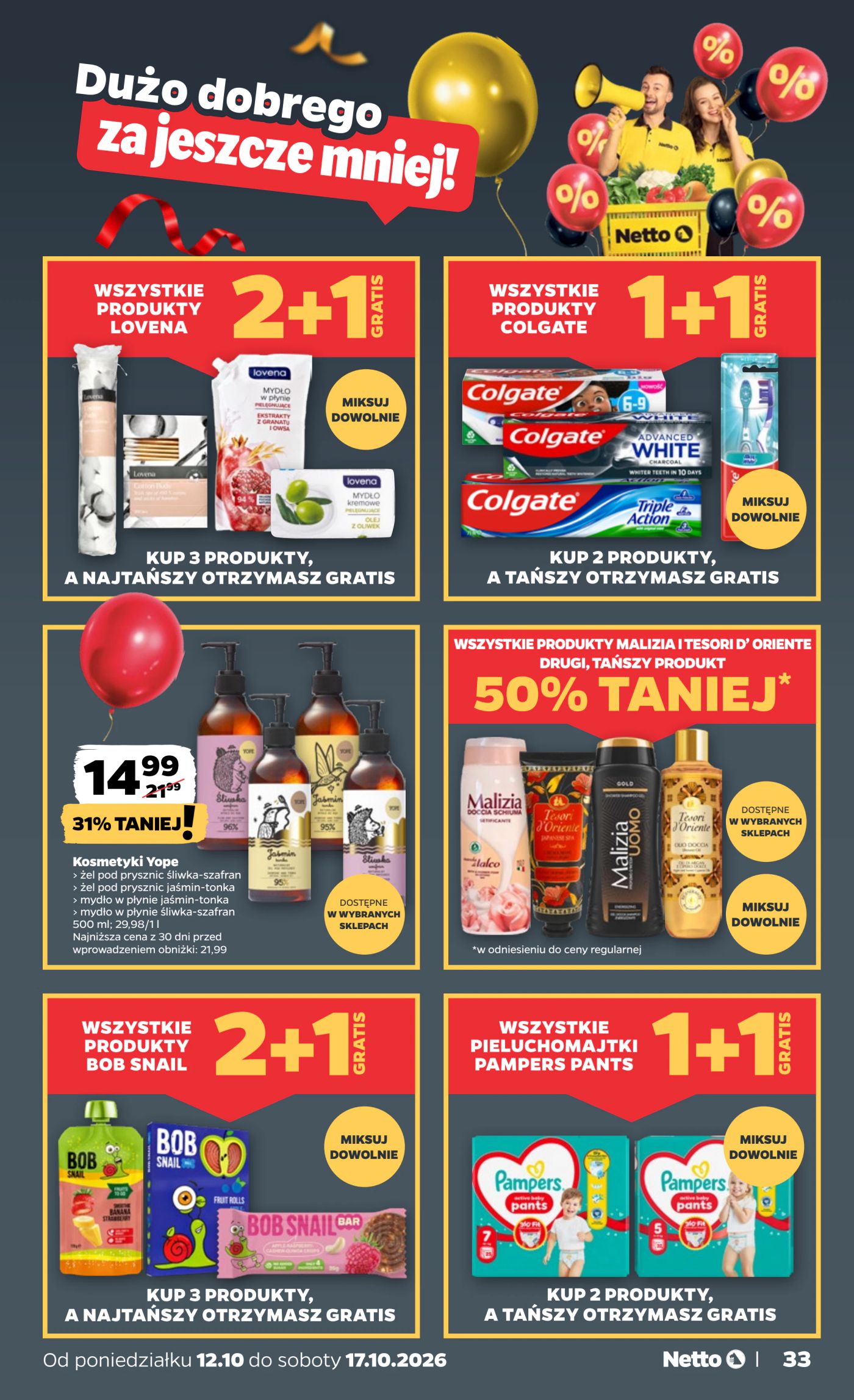 netto - Nowa gazetka Netto - Food ważna od 12.10.2026 do 17.10.2026 - page: 33