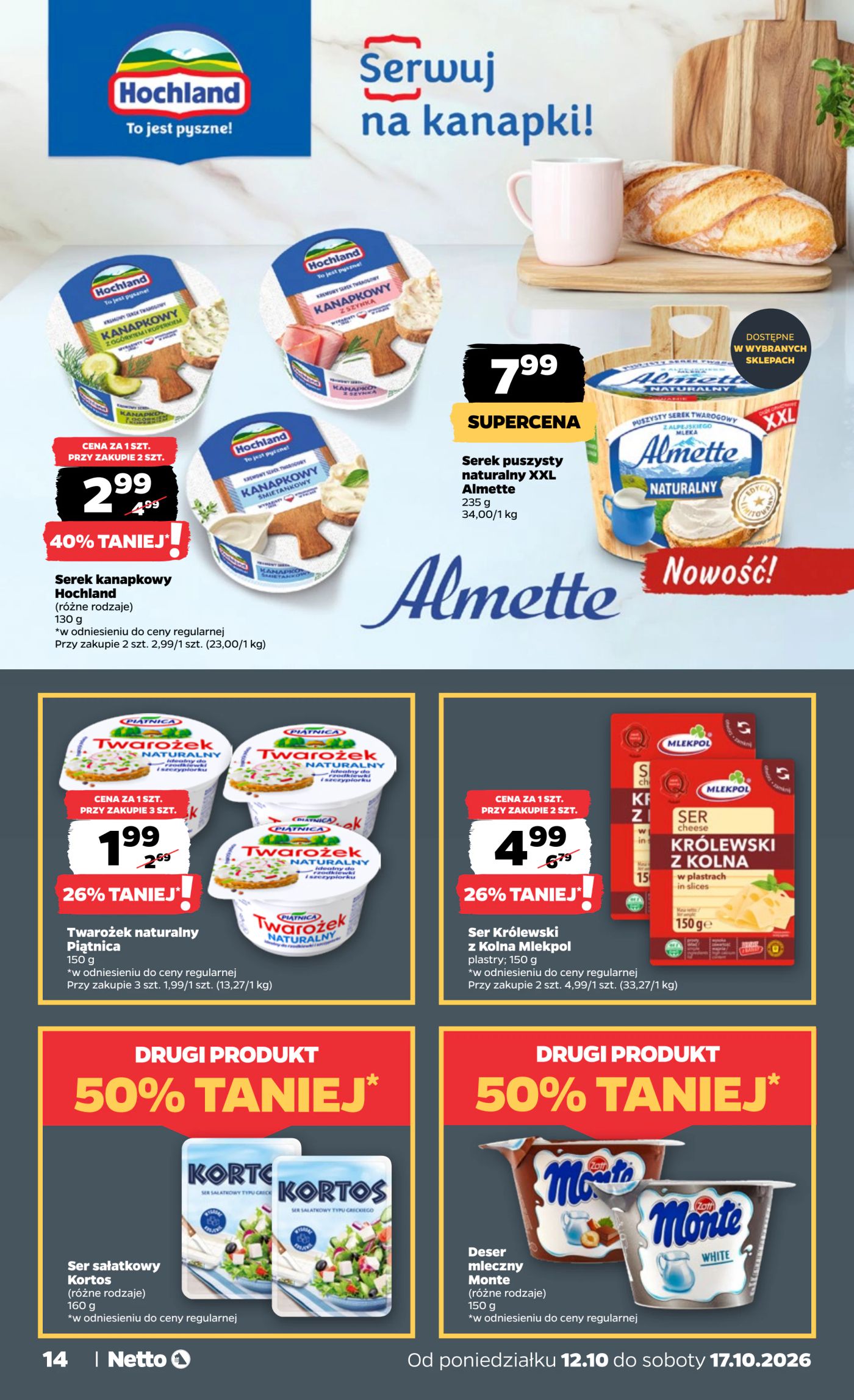 netto - Nowa gazetka Netto - Food ważna od 12.10.2026 do 17.10.2026 - page: 14