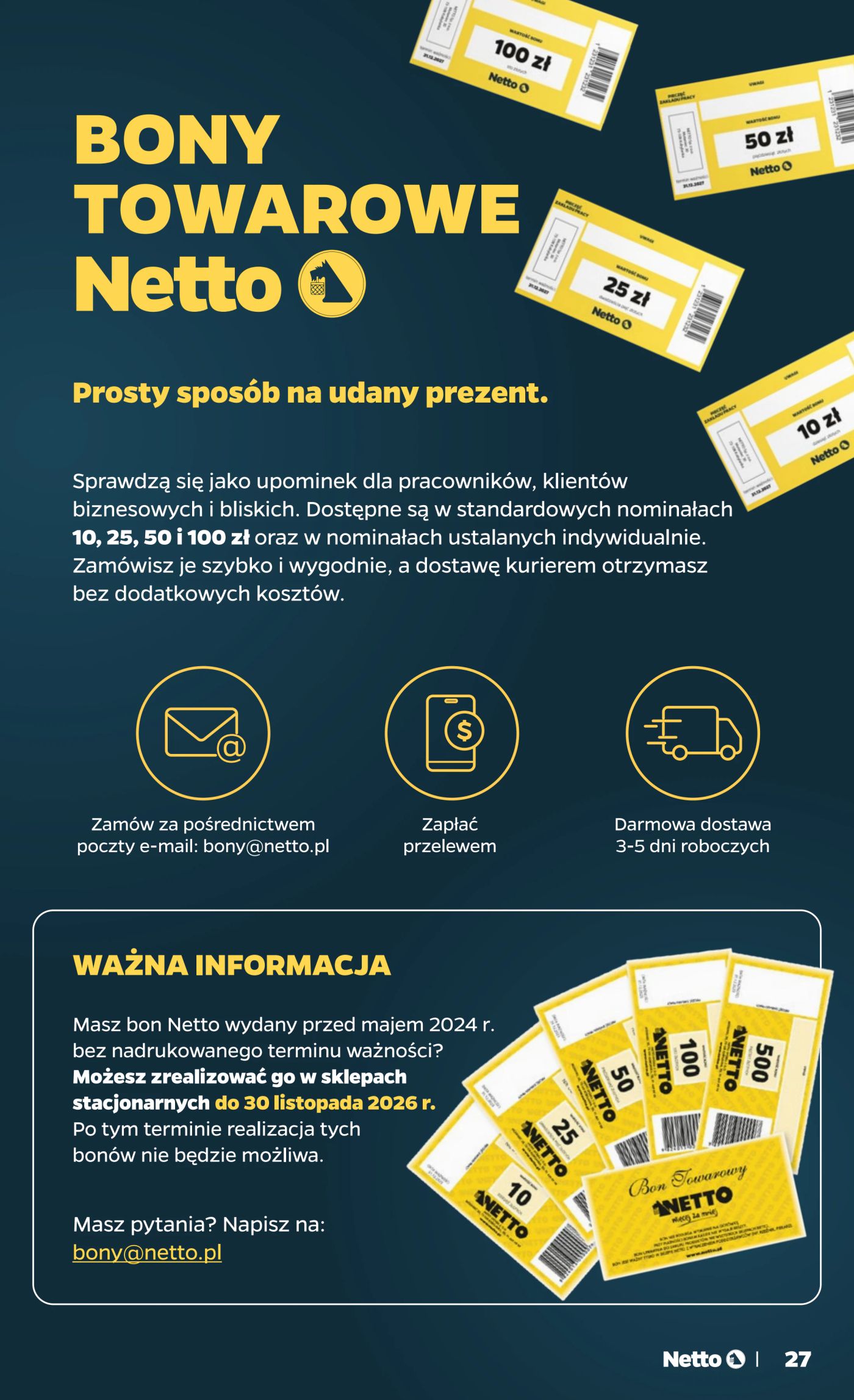 netto - Nowa gazetka Netto - Food ważna od 12.10.2026 do 17.10.2026 - page: 27