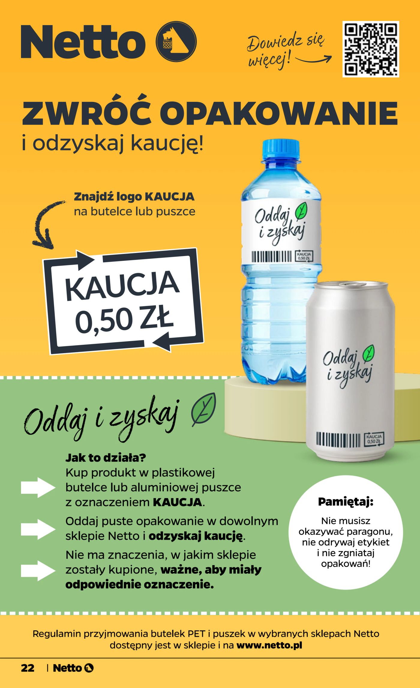 netto - Nowa gazetka Netto - Food ważna od 15.10.2026 do 17.10.2026 - page: 22