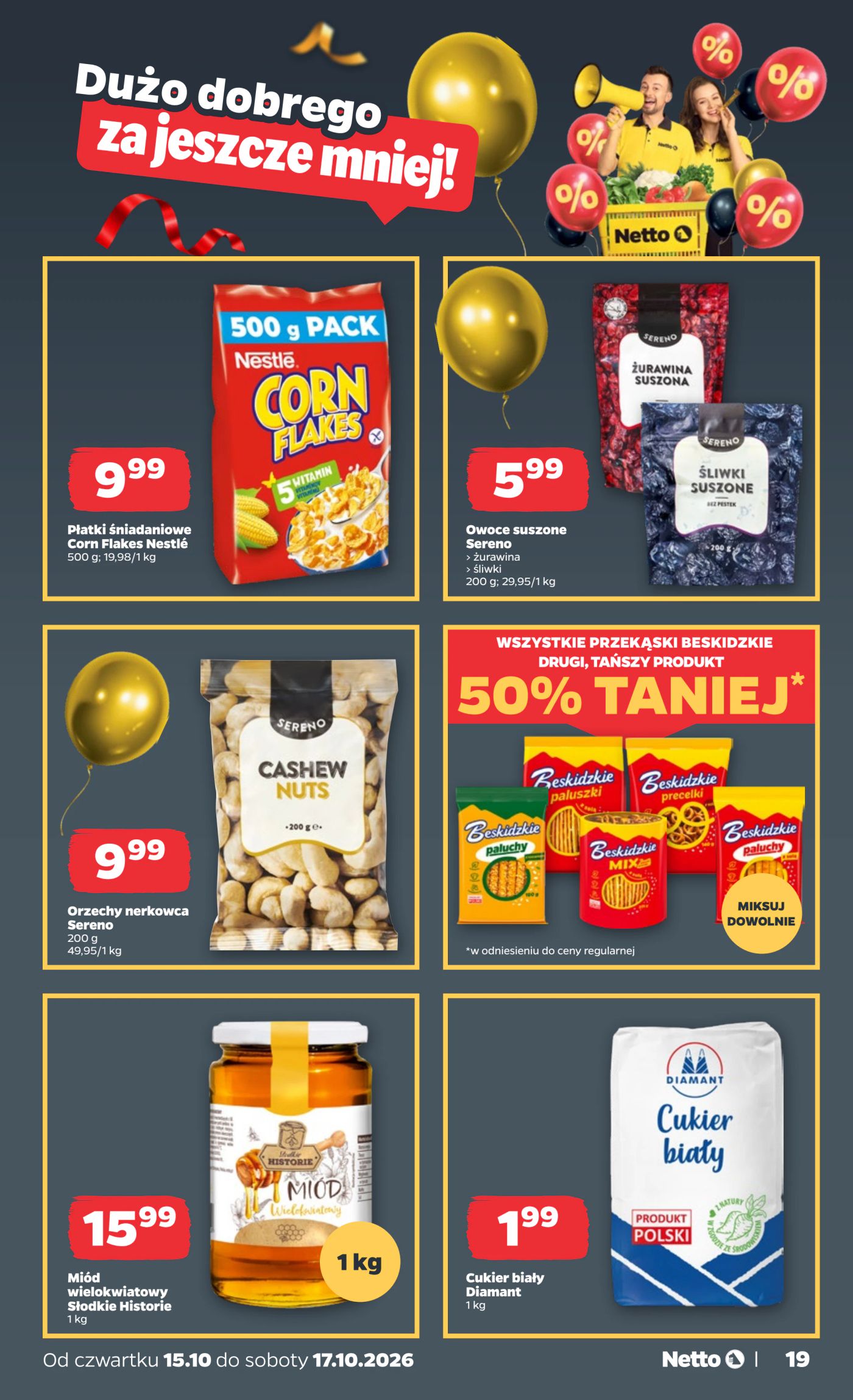 netto - Nowa gazetka Netto - Food ważna od 15.10.2026 do 17.10.2026 - page: 19