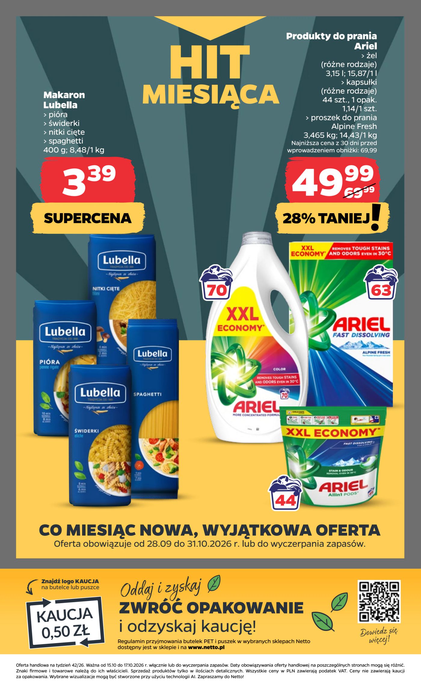 netto - Nowa gazetka Netto - Food ważna od 15.10.2026 do 17.10.2026 - page: 29