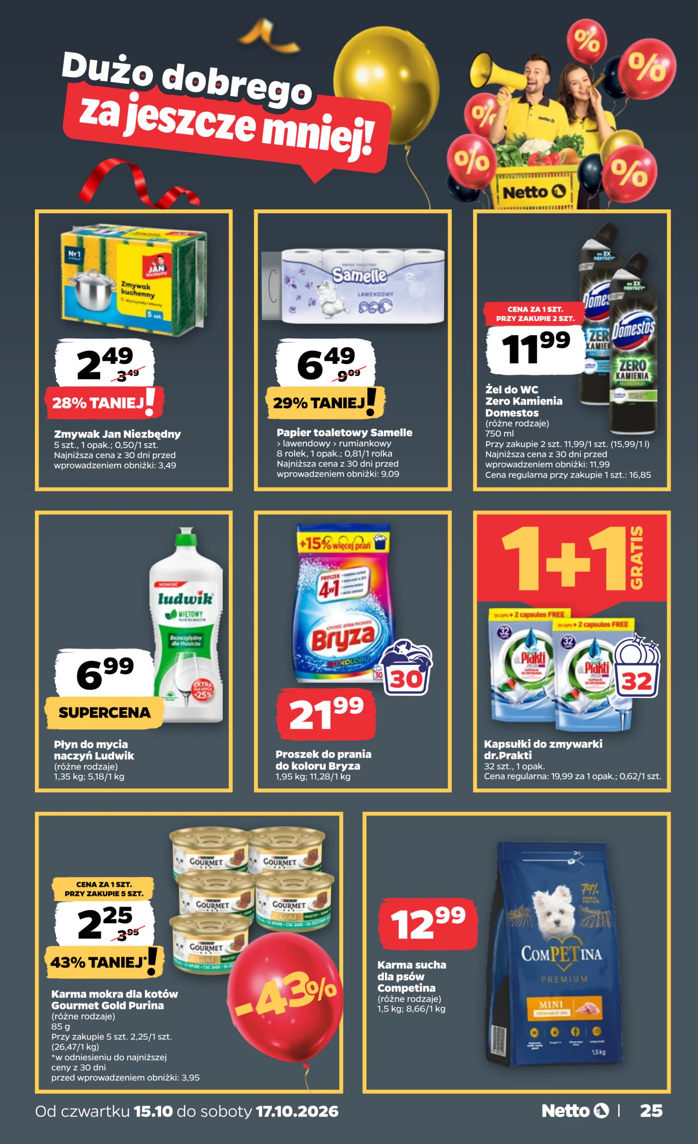 netto - Nowa gazetka Netto - Food ważna od 15.10.2026 do 17.10.2026 - page: 25