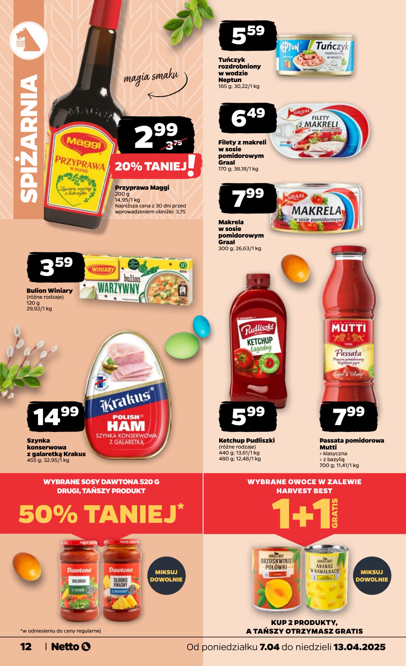 netto - Netto gazetka ważna od 07.04. - 13.04. - page: 12