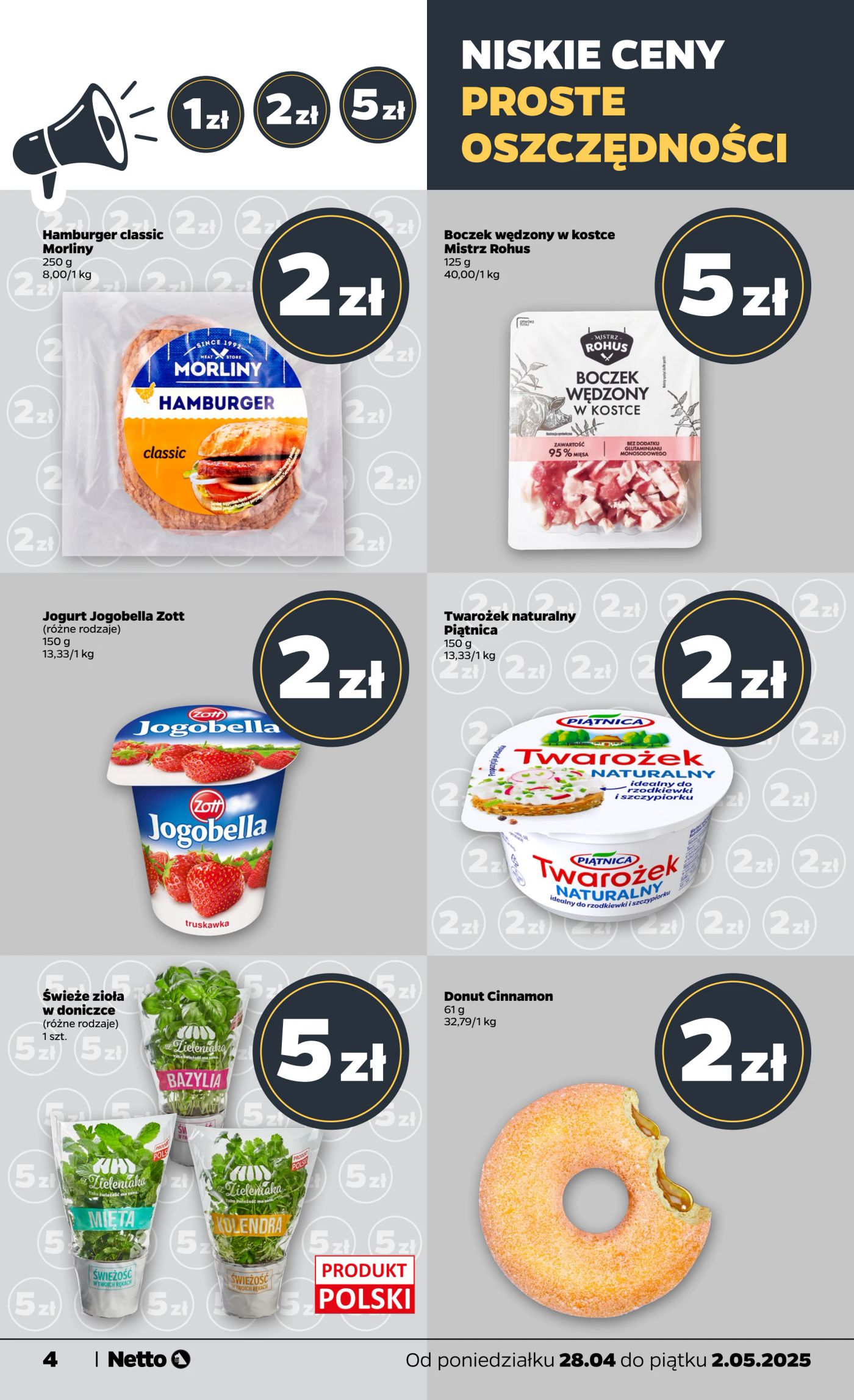 netto - Netto gazetka ważna od 28.04. - 02.05. - page: 4