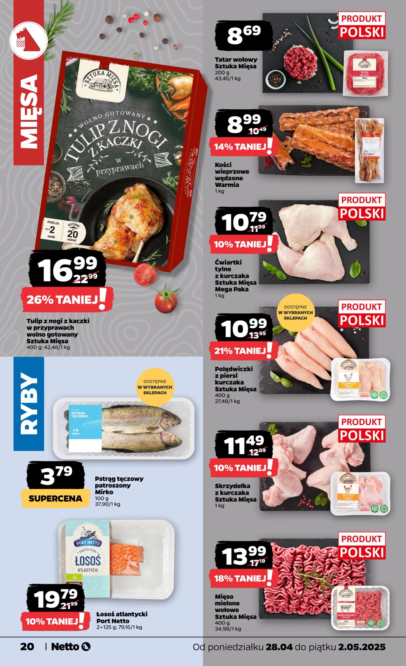 netto - Netto gazetka ważna od 28.04. - 02.05. - page: 20