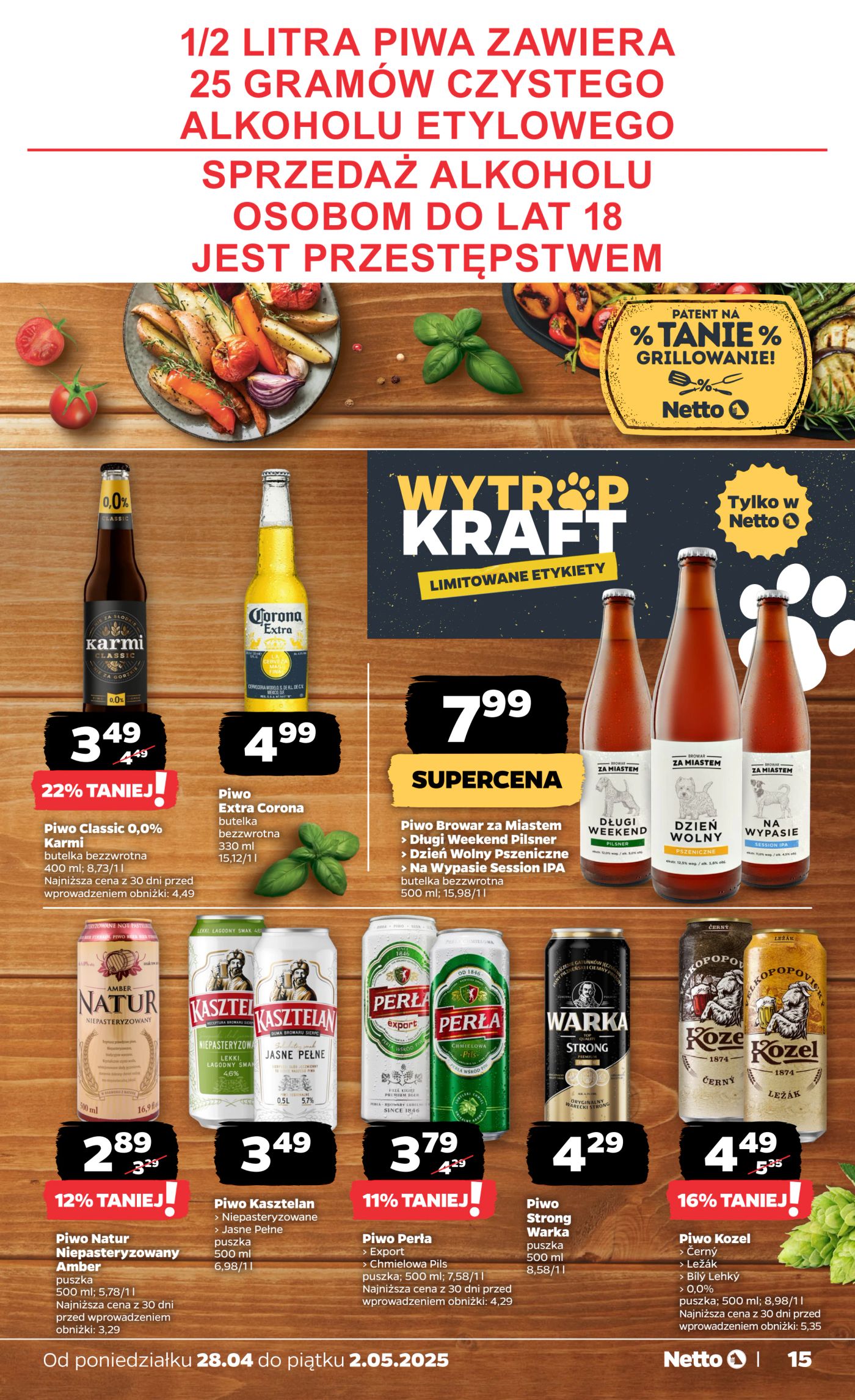 netto - Netto gazetka ważna od 28.04. - 02.05. - page: 15