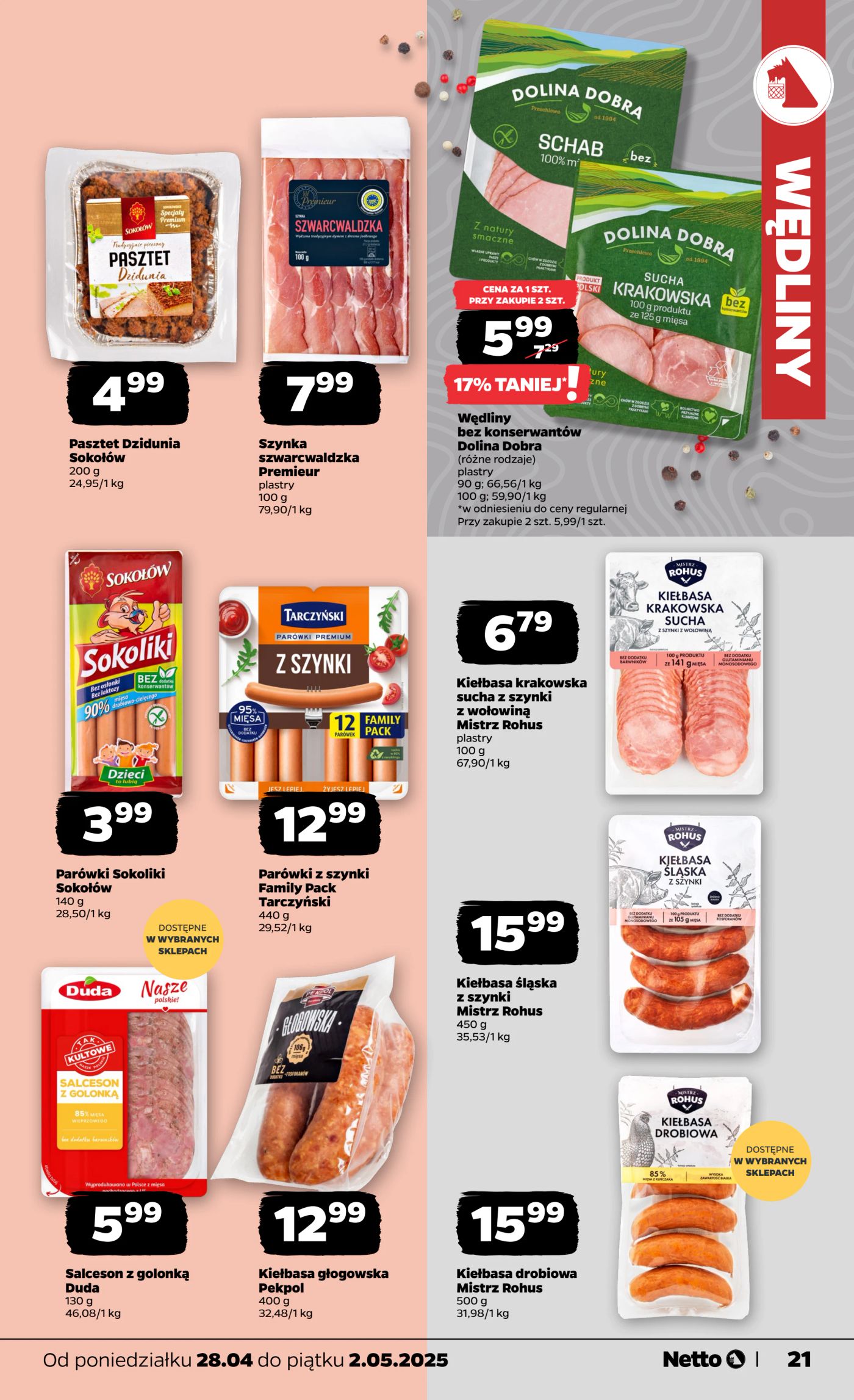 netto - Netto gazetka ważna od 28.04. - 02.05. - page: 21