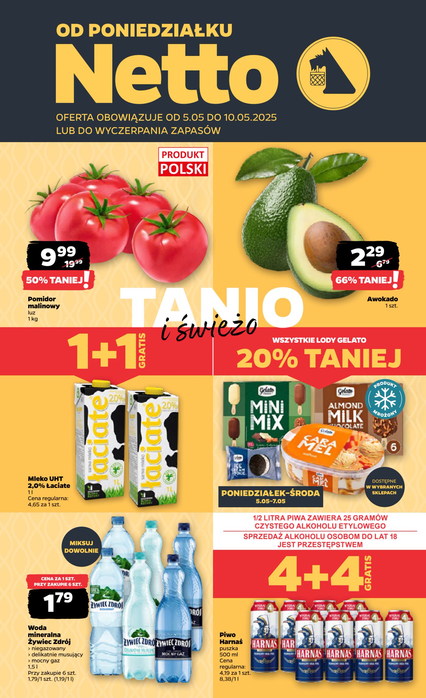 netto - Netto gazetka ważna od 05.05. - 10.05.