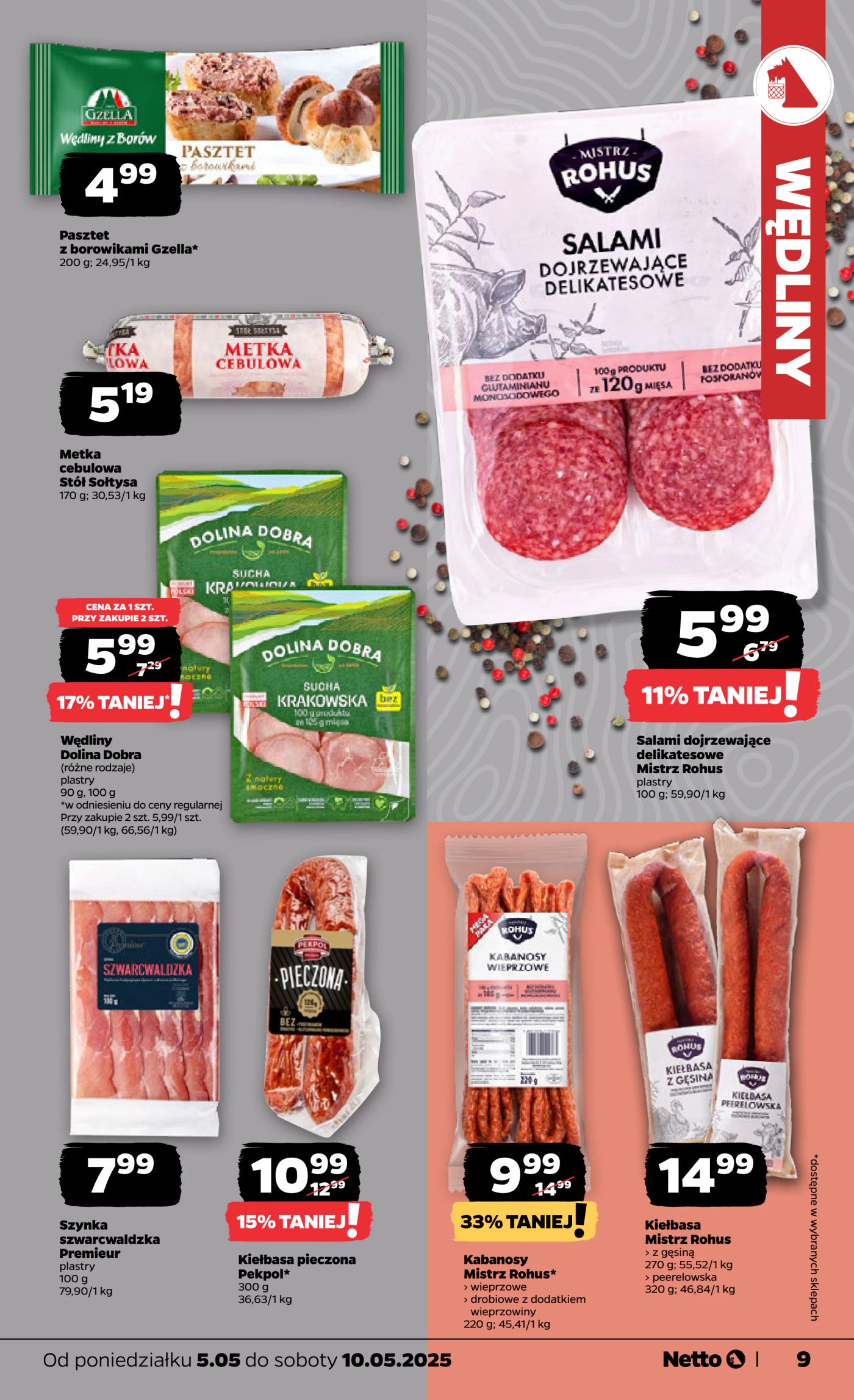 netto - Netto gazetka ważna od 05.05. - 10.05. - page: 9