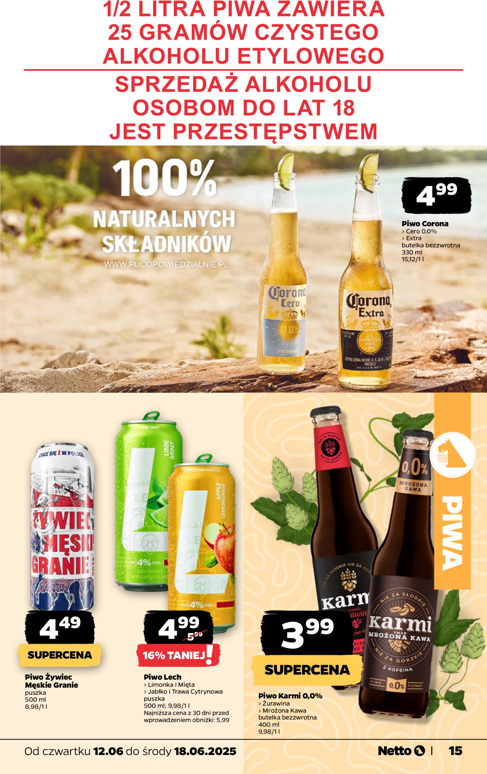 netto - Gazetka Netto ważna od 12.06. - 18.06. - page: 15