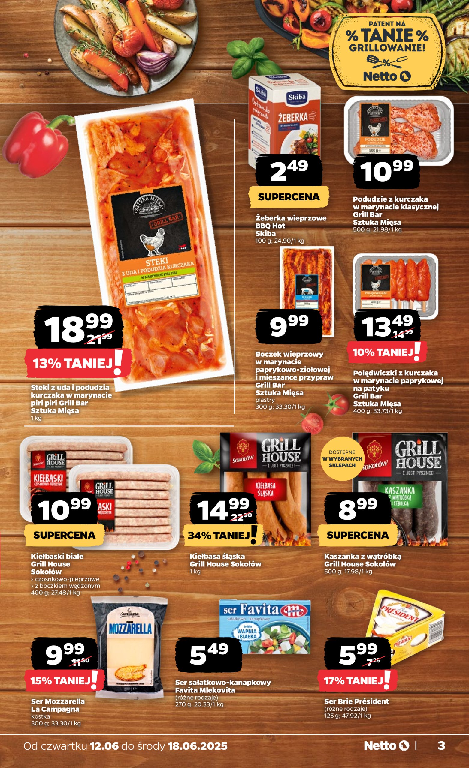 netto - Gazetka Netto ważna od 12.06. - 18.06. - page: 3