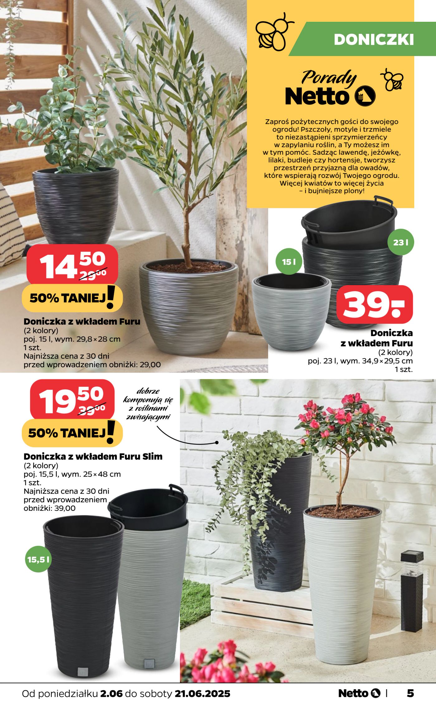netto - Gazetka Netto - Katalog Ogrod ważna od 02.06. - 21.06. - page: 5