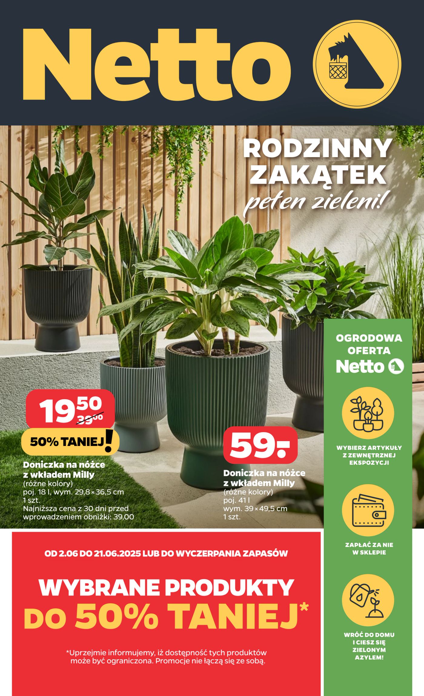 netto - Gazetka Netto - Katalog Ogrod ważna od 02.06. - 21.06.
