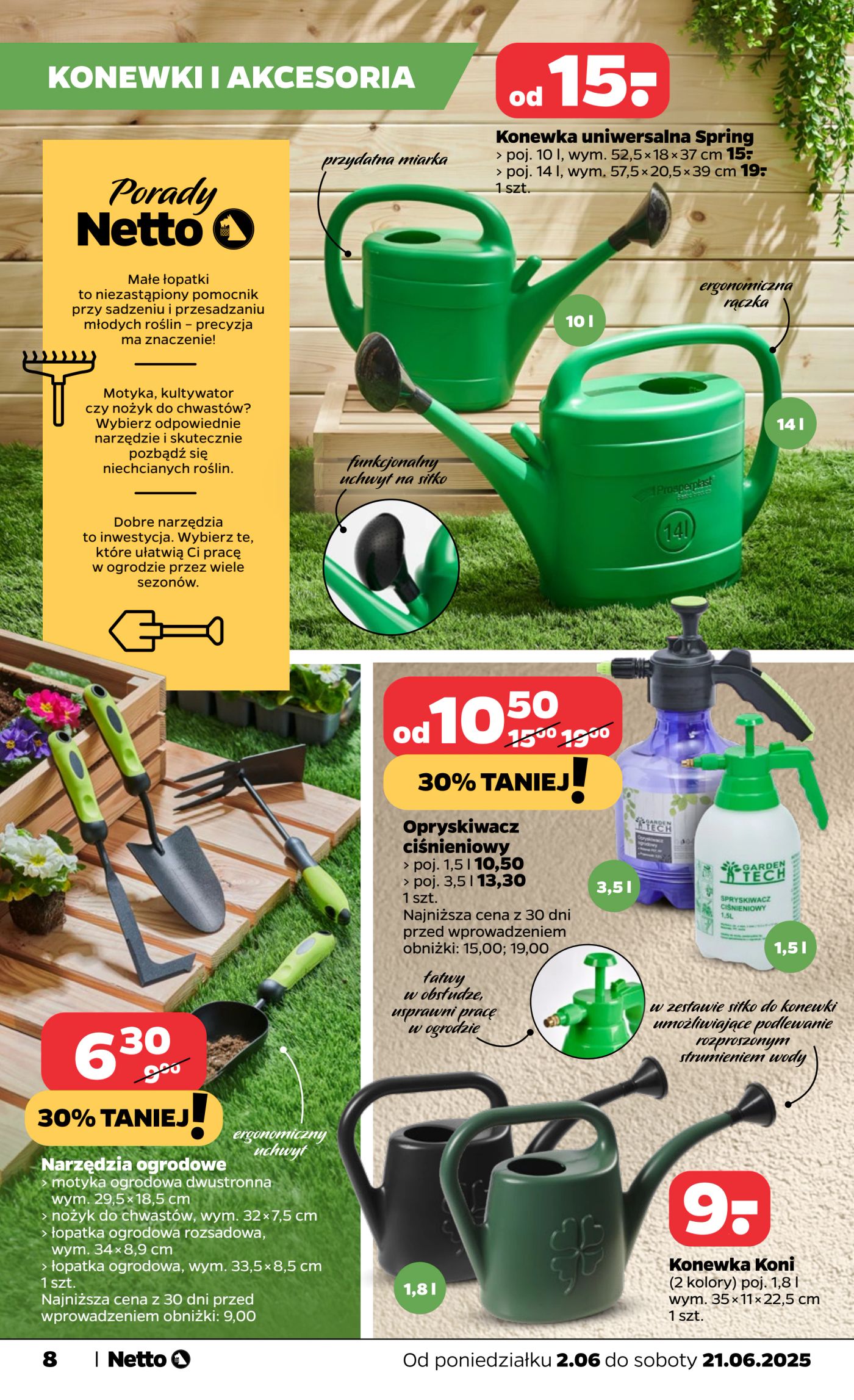 netto - Gazetka Netto - Katalog Ogrod ważna od 02.06. - 21.06. - page: 8