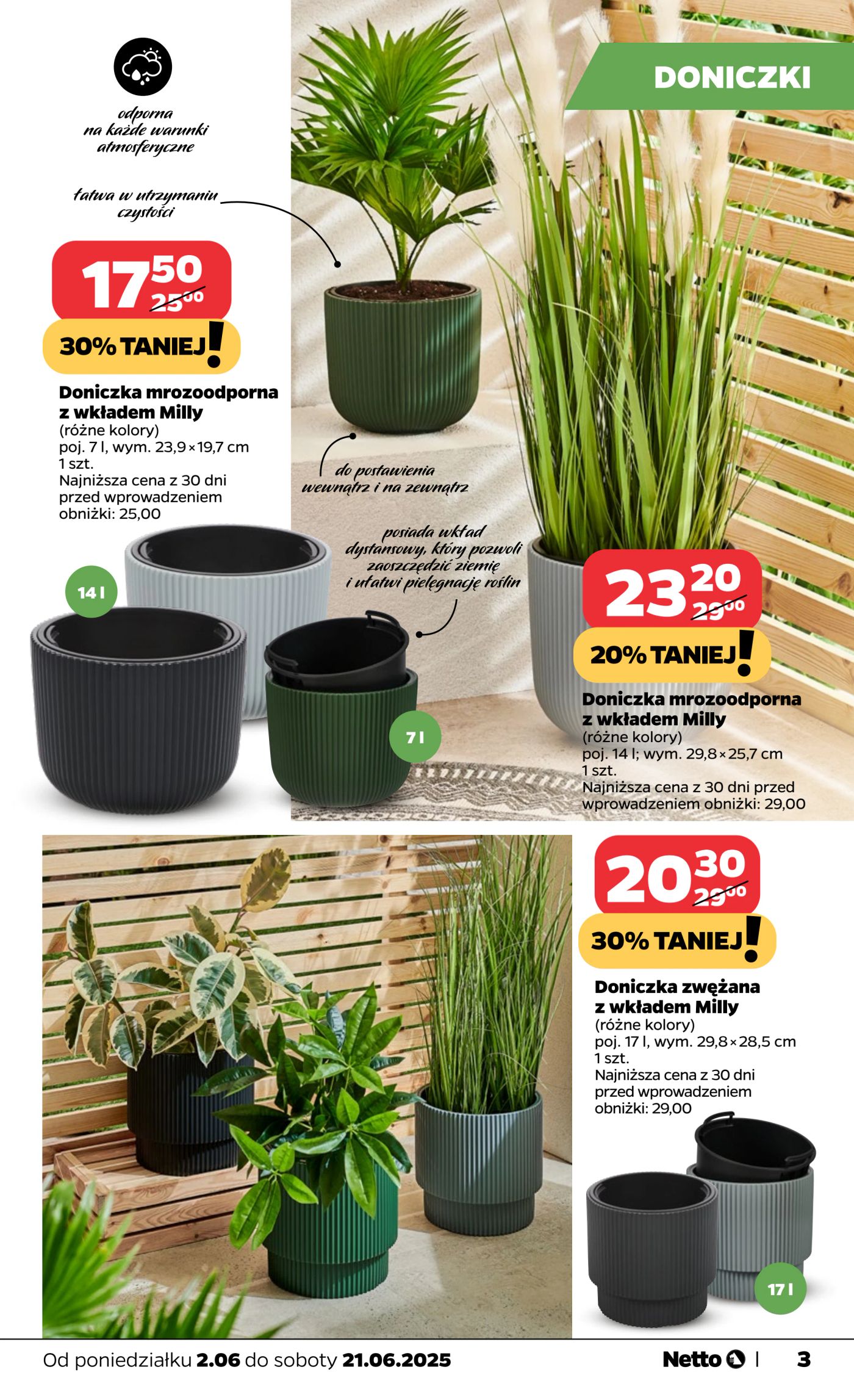 netto - Gazetka Netto - Katalog Ogrod ważna od 02.06. - 21.06. - page: 3