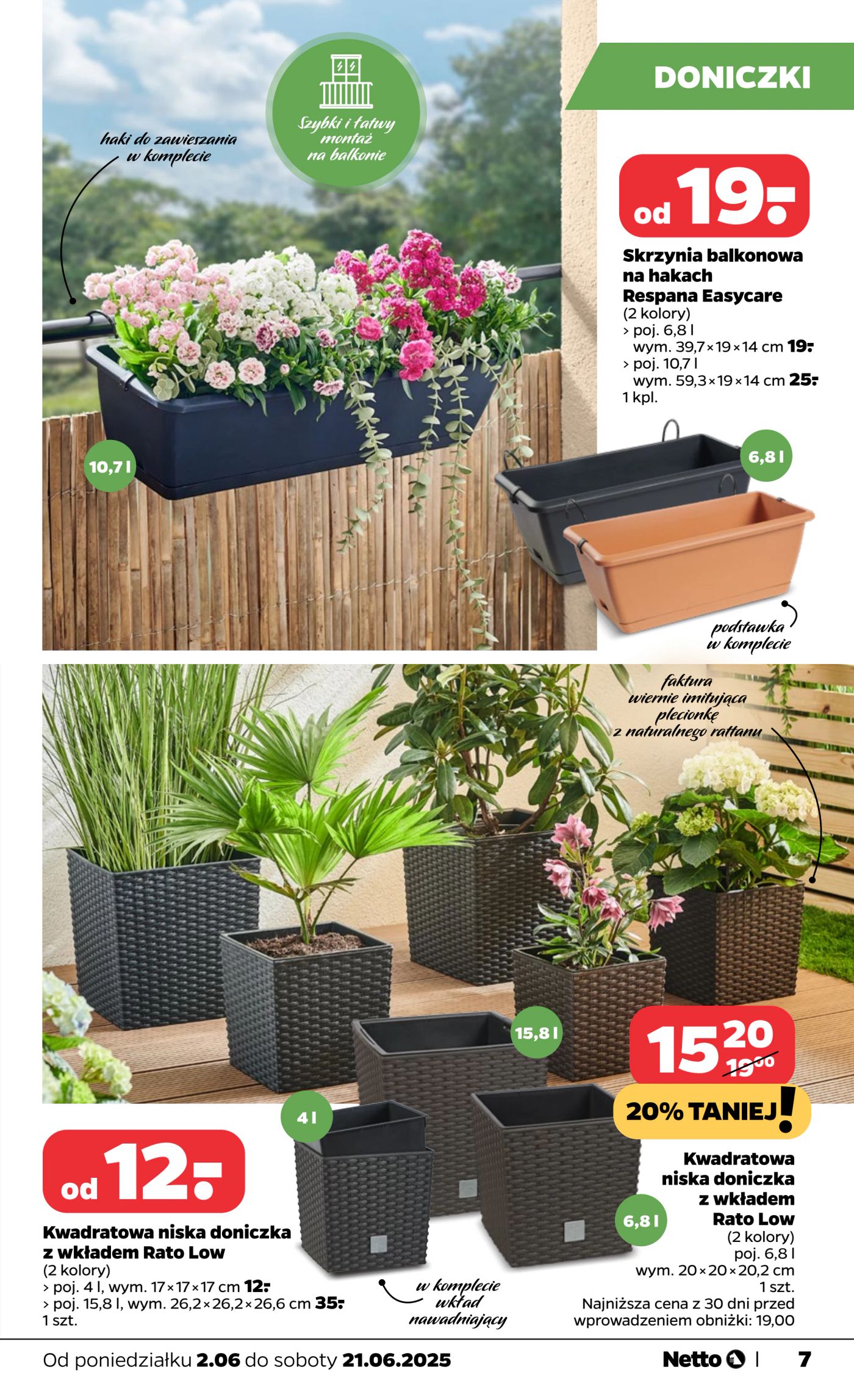 netto - Gazetka Netto - Katalog Ogrod ważna od 02.06. - 21.06. - page: 7