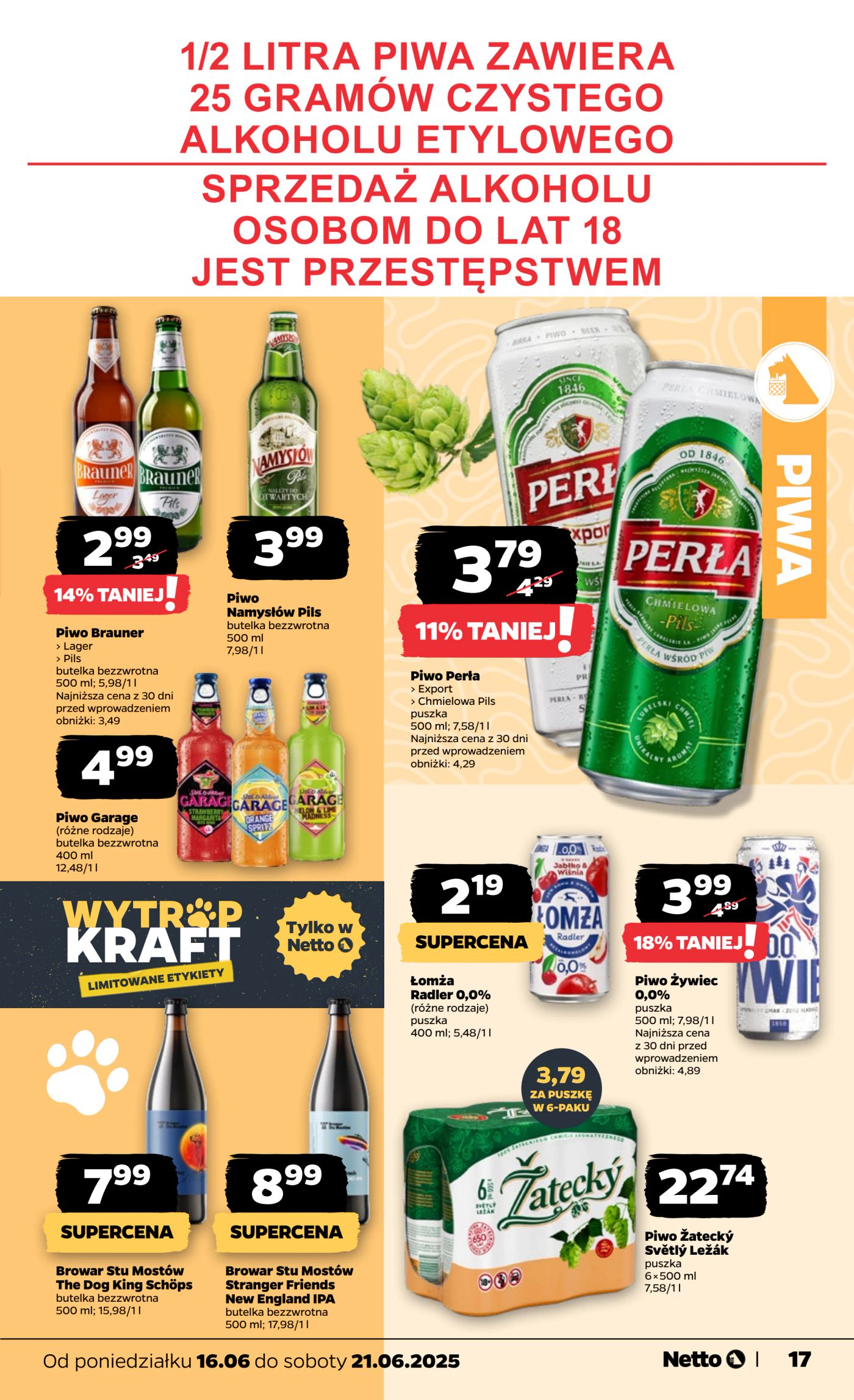 netto - Gazetka Netto ważna od 16.06. - 21.06. - page: 17