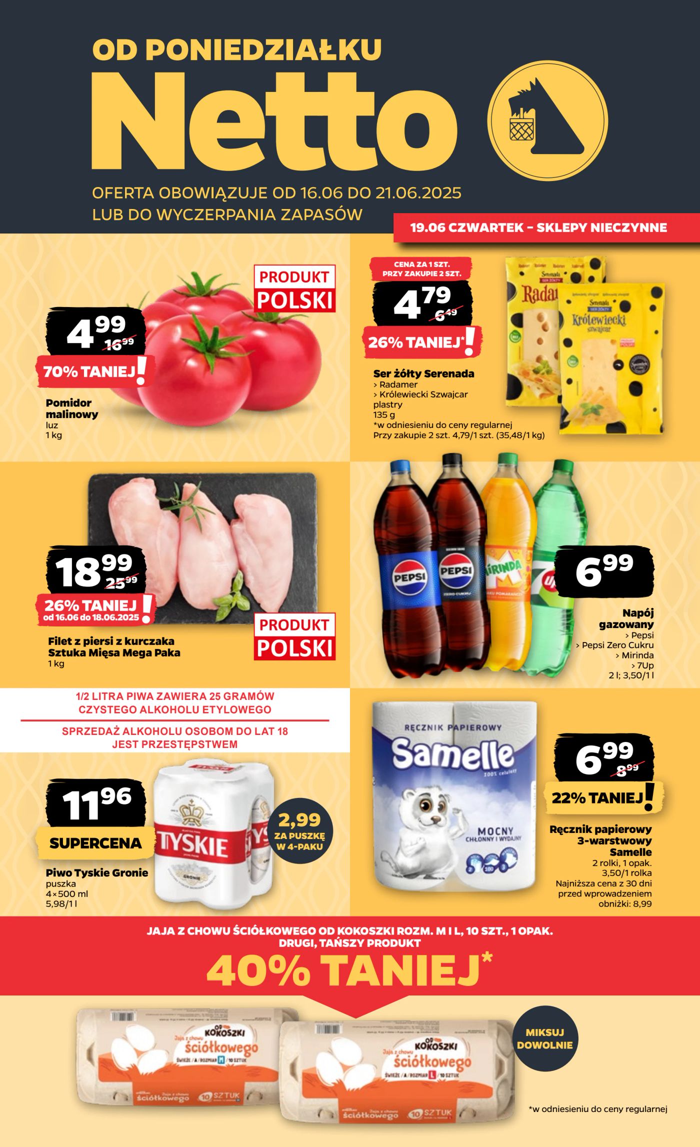 netto - Gazetka Netto ważna od 16.06. - 21.06.