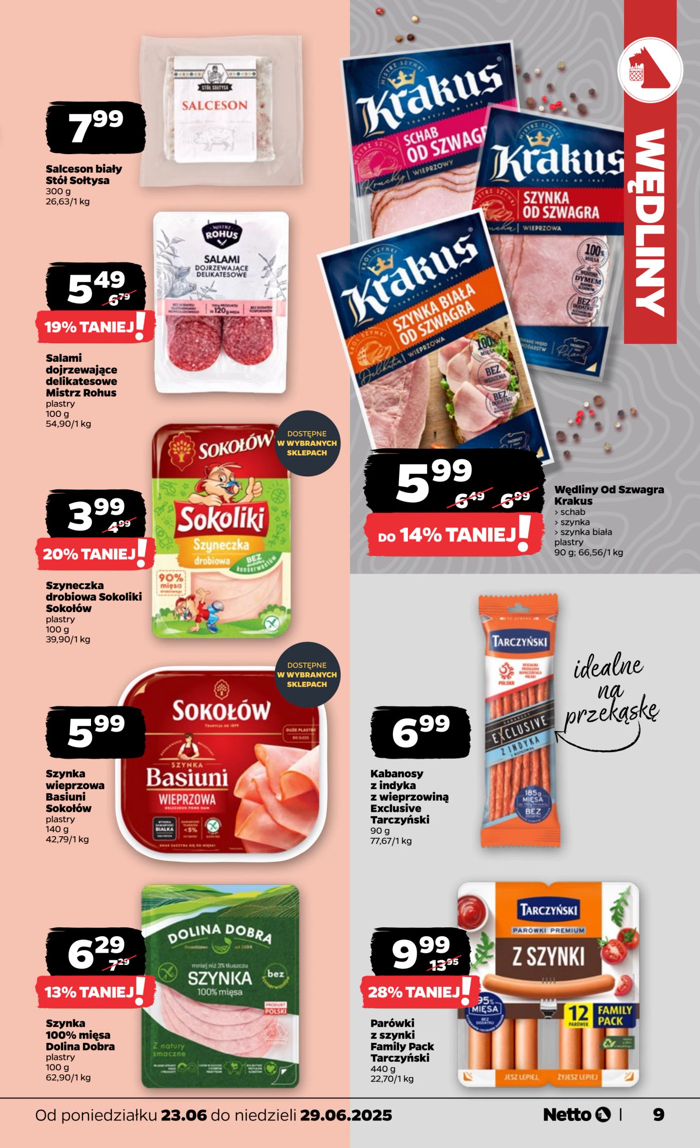 netto - Gazetka Netto ważna od 23.06. - 29.06. - page: 9