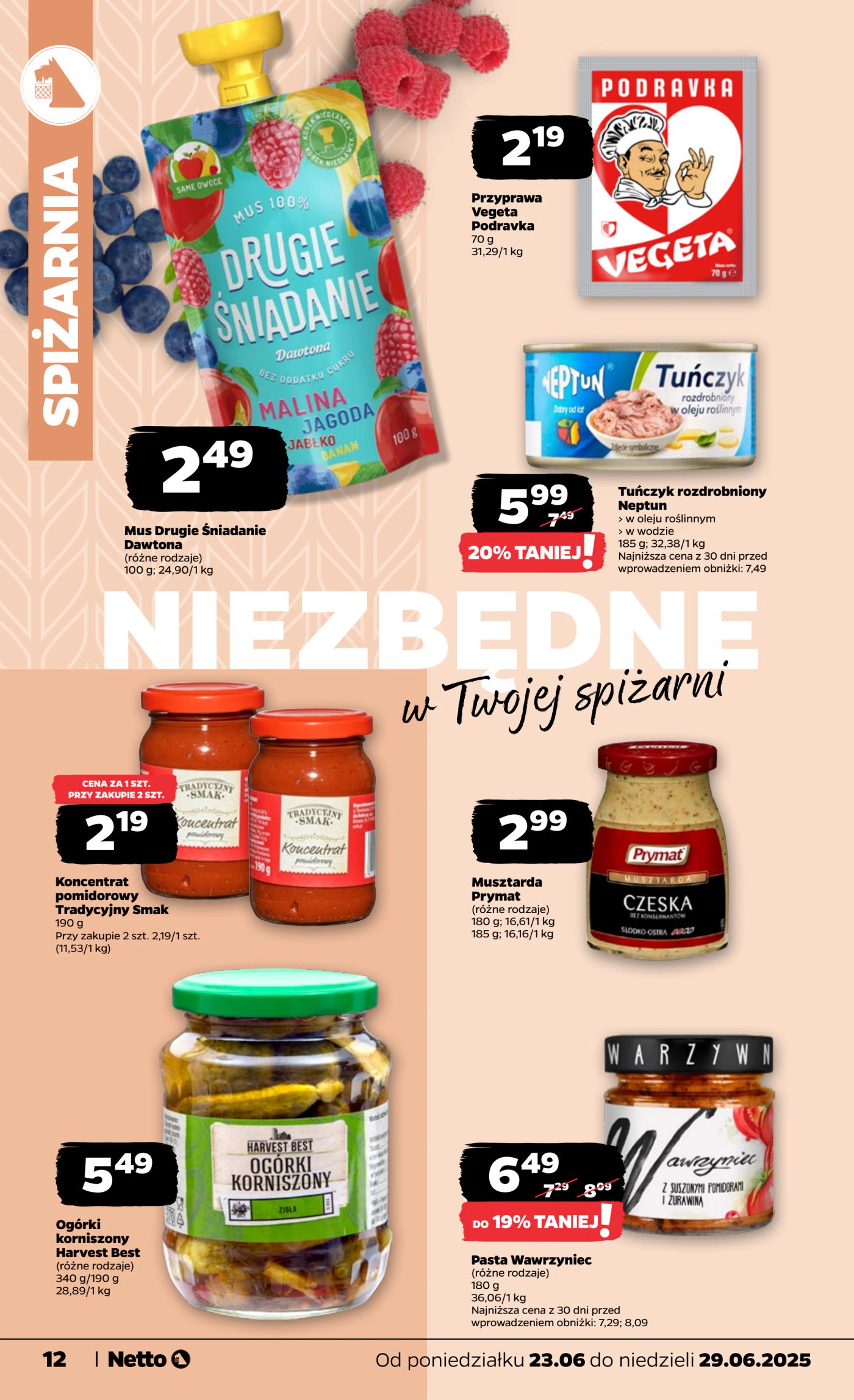 netto - Gazetka Netto ważna od 23.06. - 29.06. - page: 12