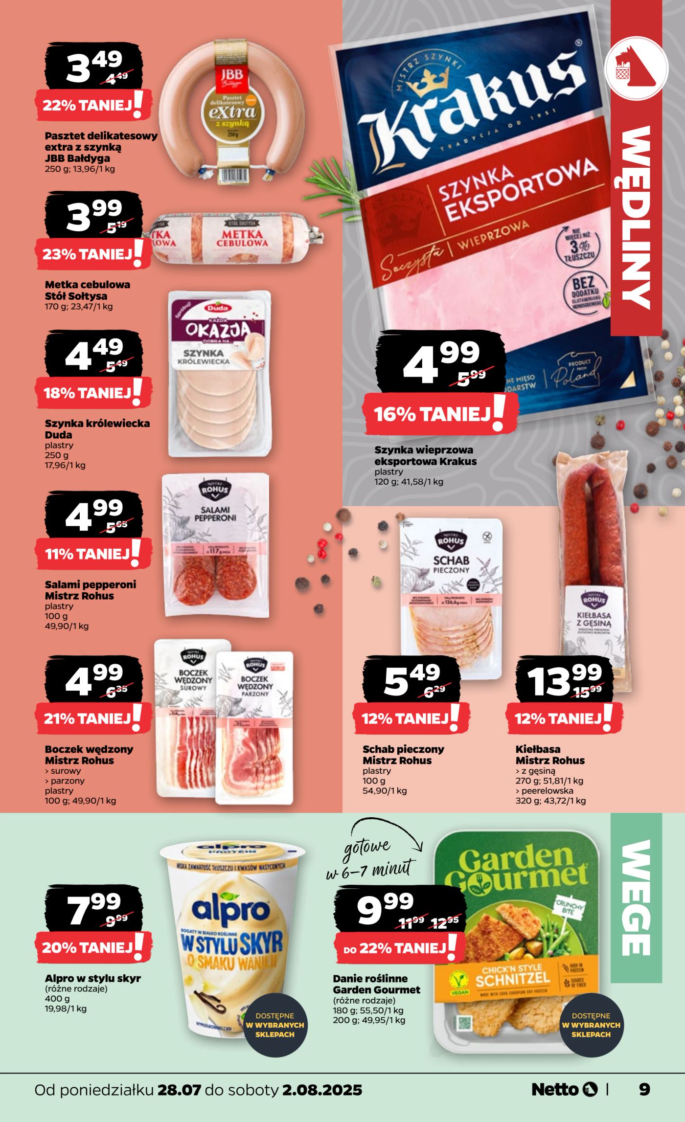 netto - Gazetka Netto ważna od 28.07. - 02.08. - page: 9