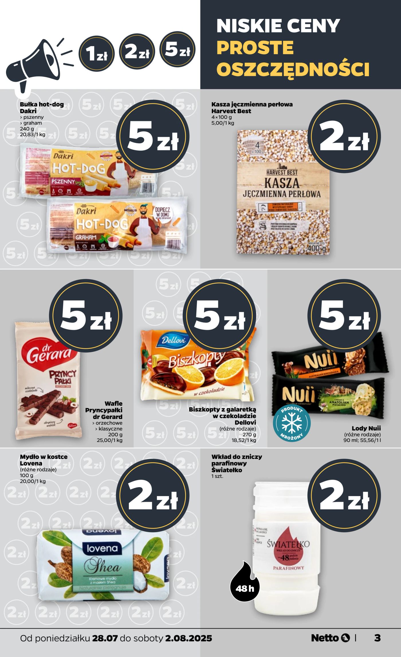 netto - Gazetka Netto ważna od 28.07. - 02.08. - page: 3