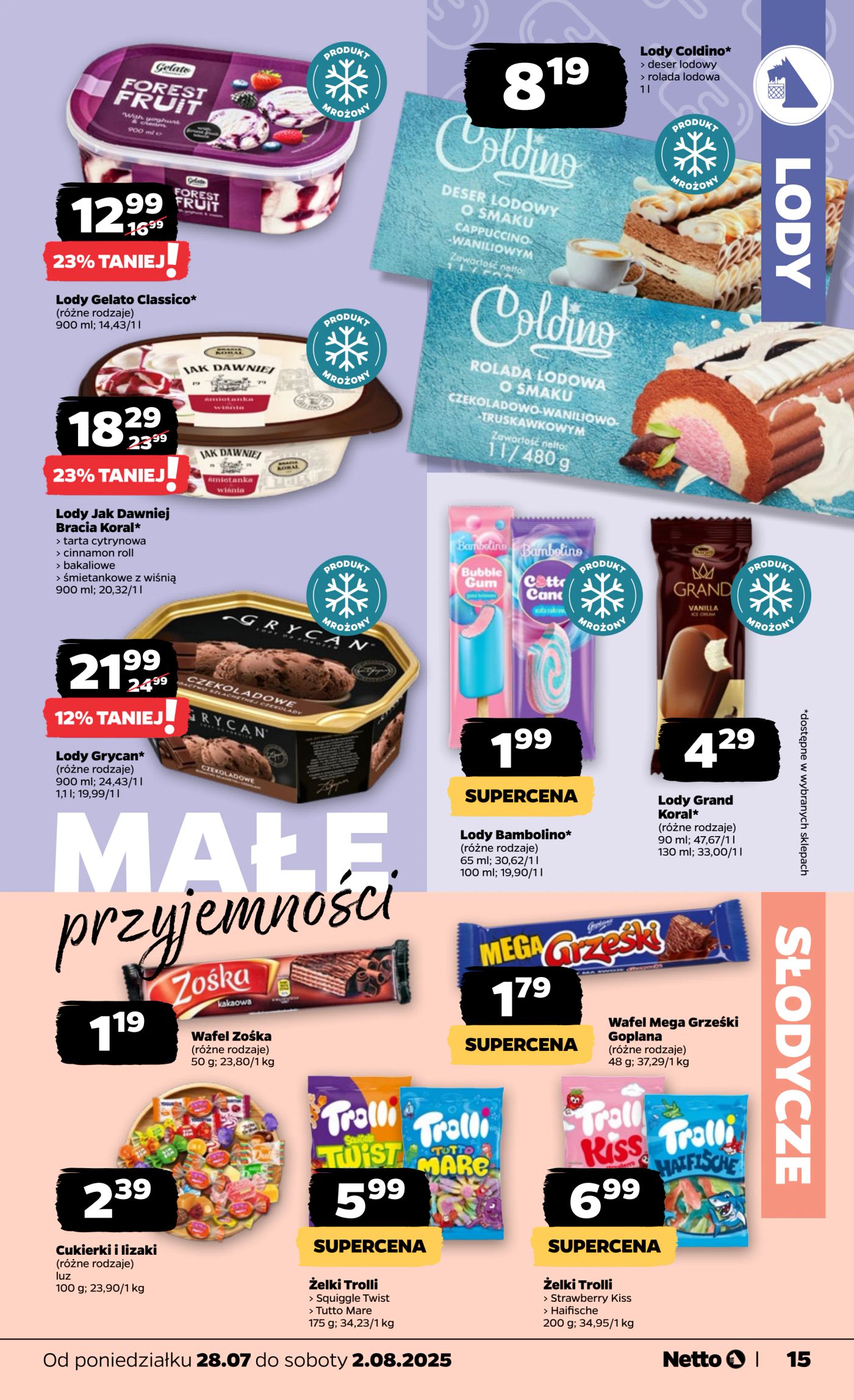 netto - Gazetka Netto ważna od 28.07. - 02.08. - page: 15