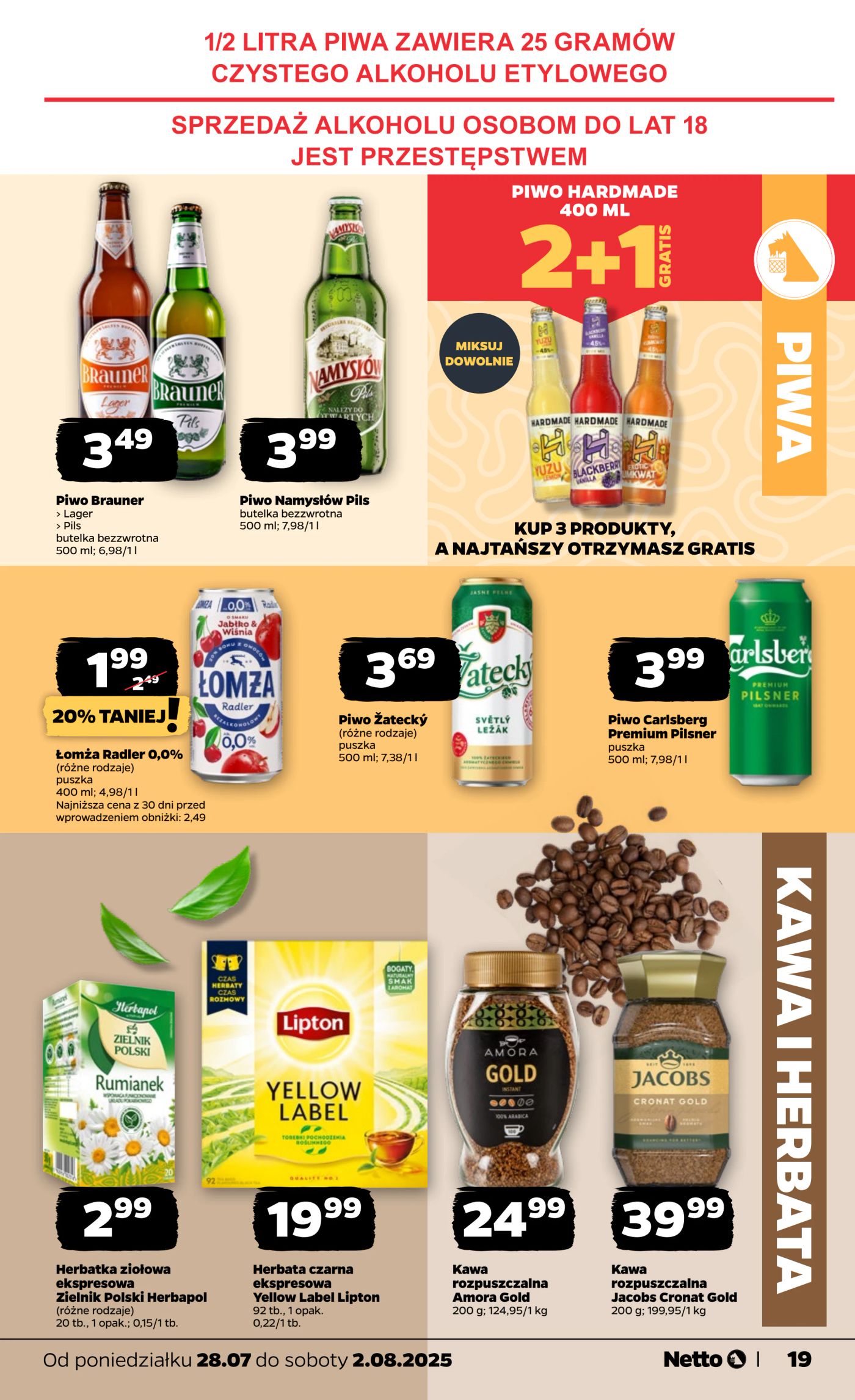 netto - Gazetka Netto ważna od 28.07. - 02.08. - page: 19
