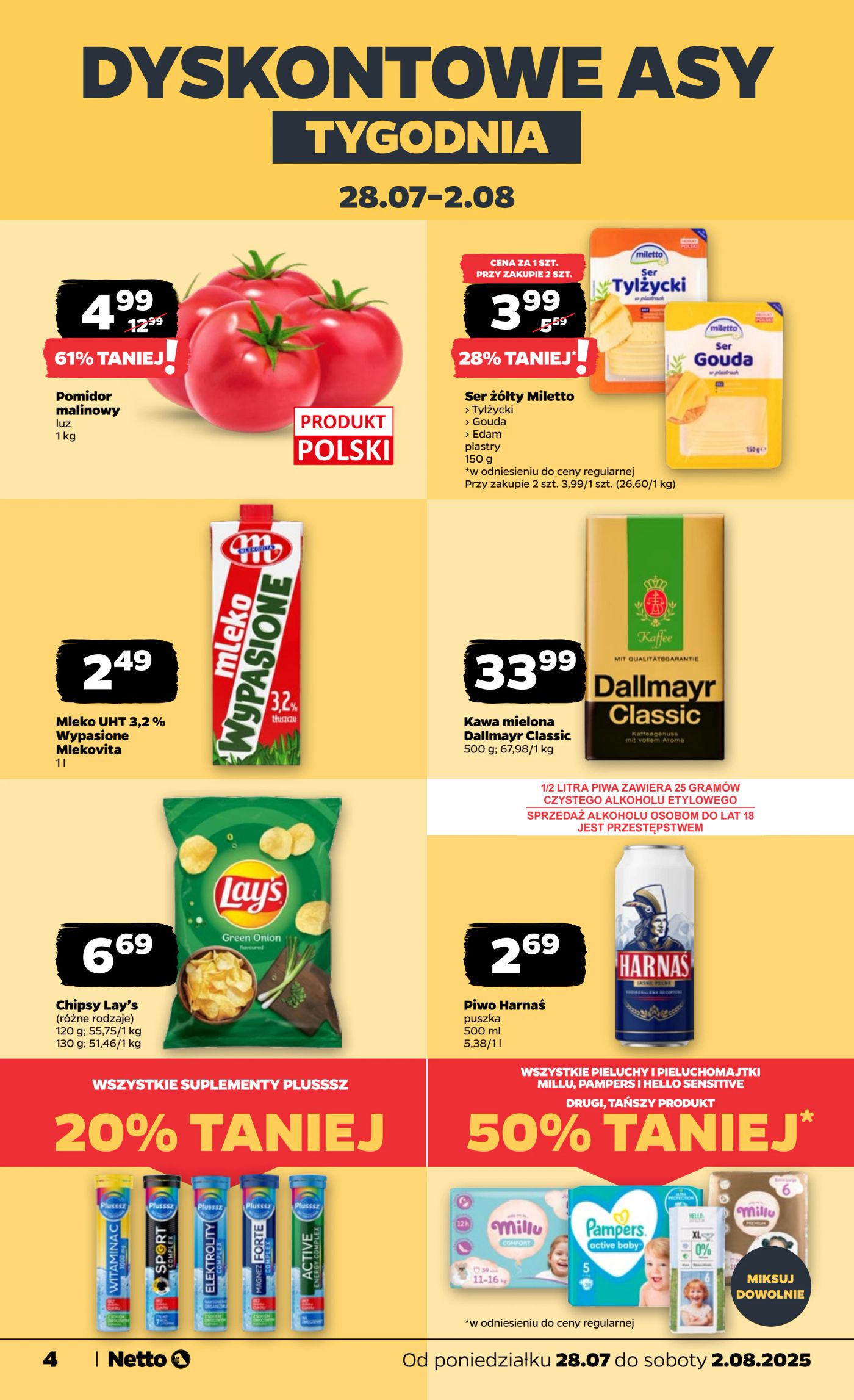netto - Gazetka Netto ważna od 28.07. - 02.08. - page: 4