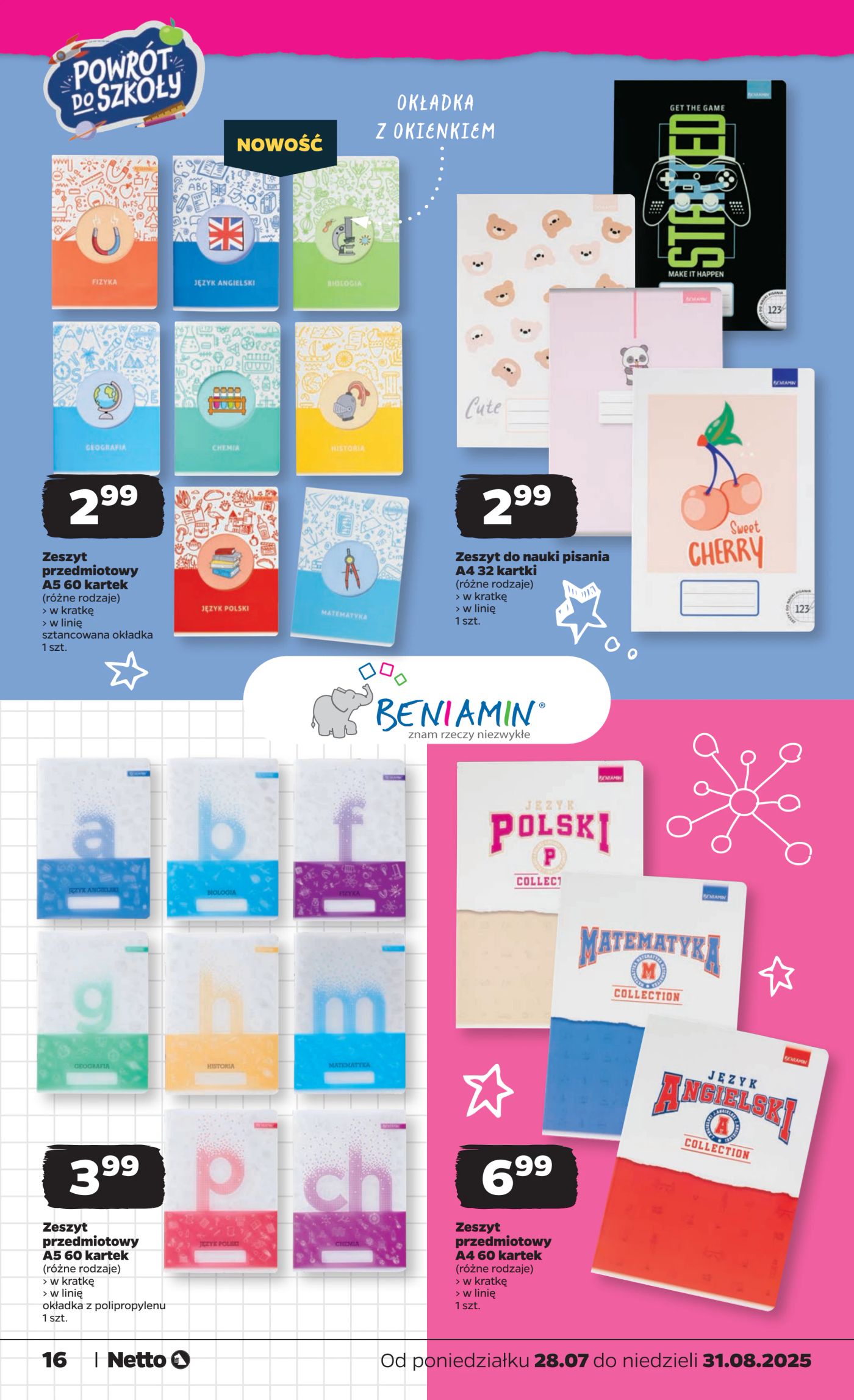 netto - Gazetka Netto - Katalog BTS ważna od 28.07. - 31.08. - page: 16