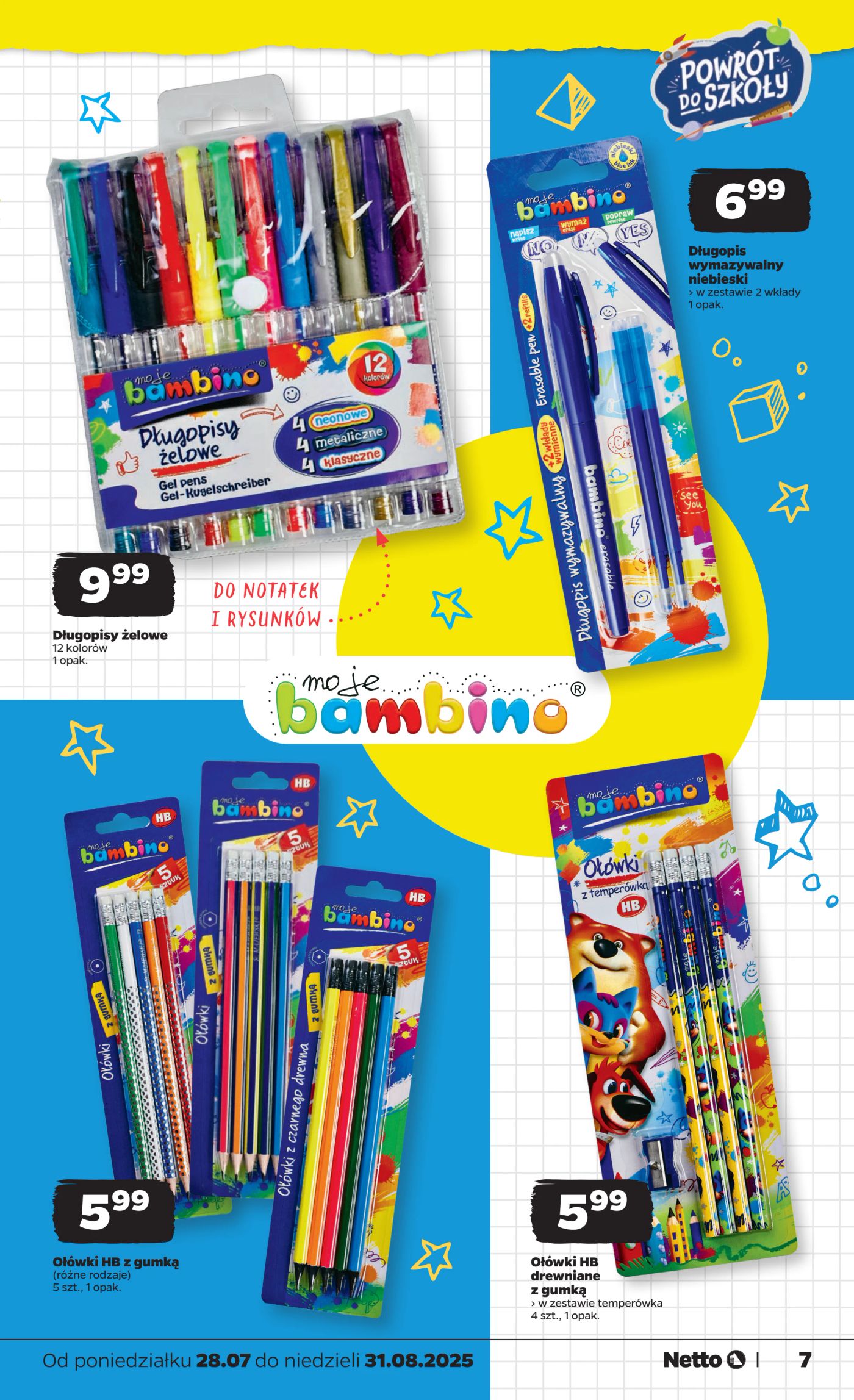 netto - Gazetka Netto - Katalog BTS ważna od 28.07. - 31.08. - page: 7