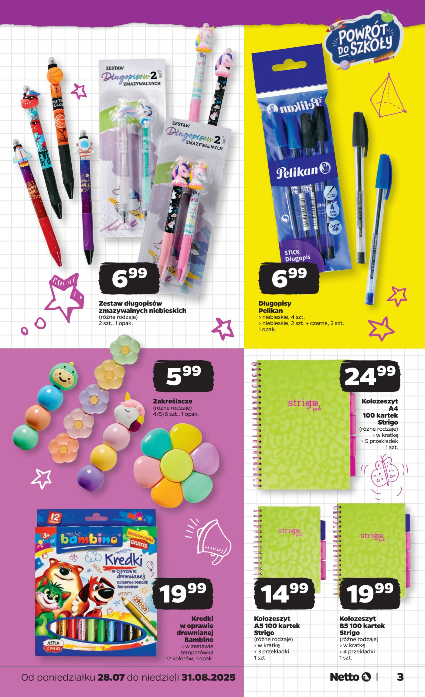 netto - Gazetka Netto - Katalog BTS ważna od 28.07. - 31.08. - page: 3