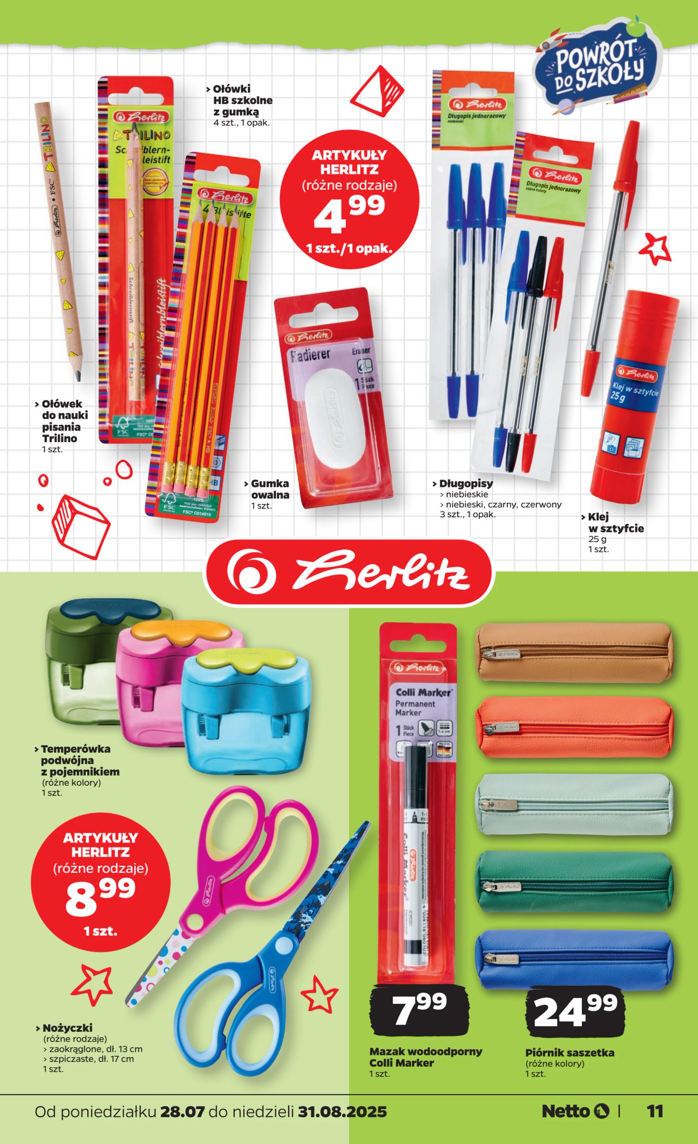 netto - Gazetka Netto - Katalog BTS ważna od 28.07. - 31.08. - page: 11