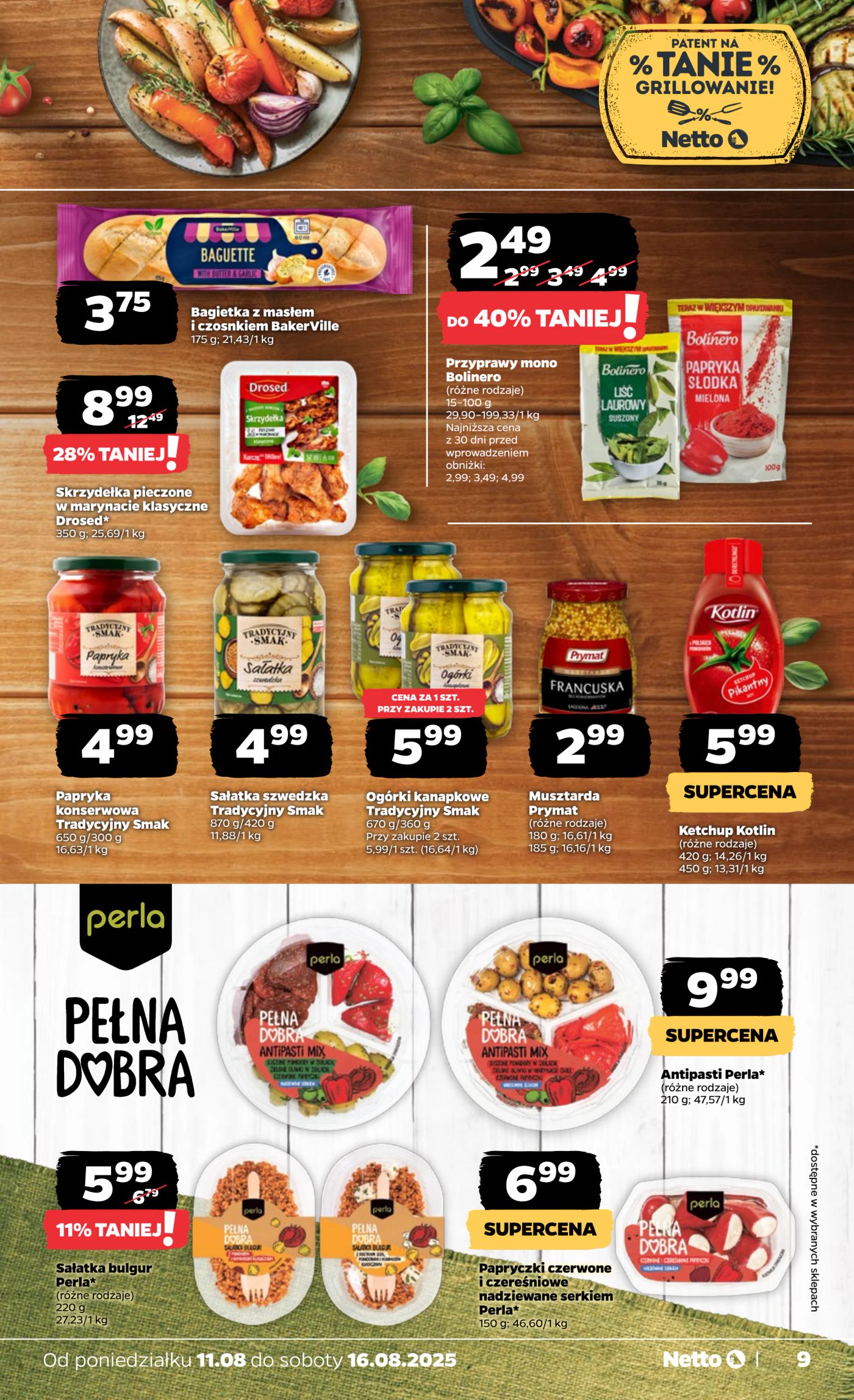 netto - Gazetka Netto - Food - ważna od 11.08. do 16.08. - page: 9