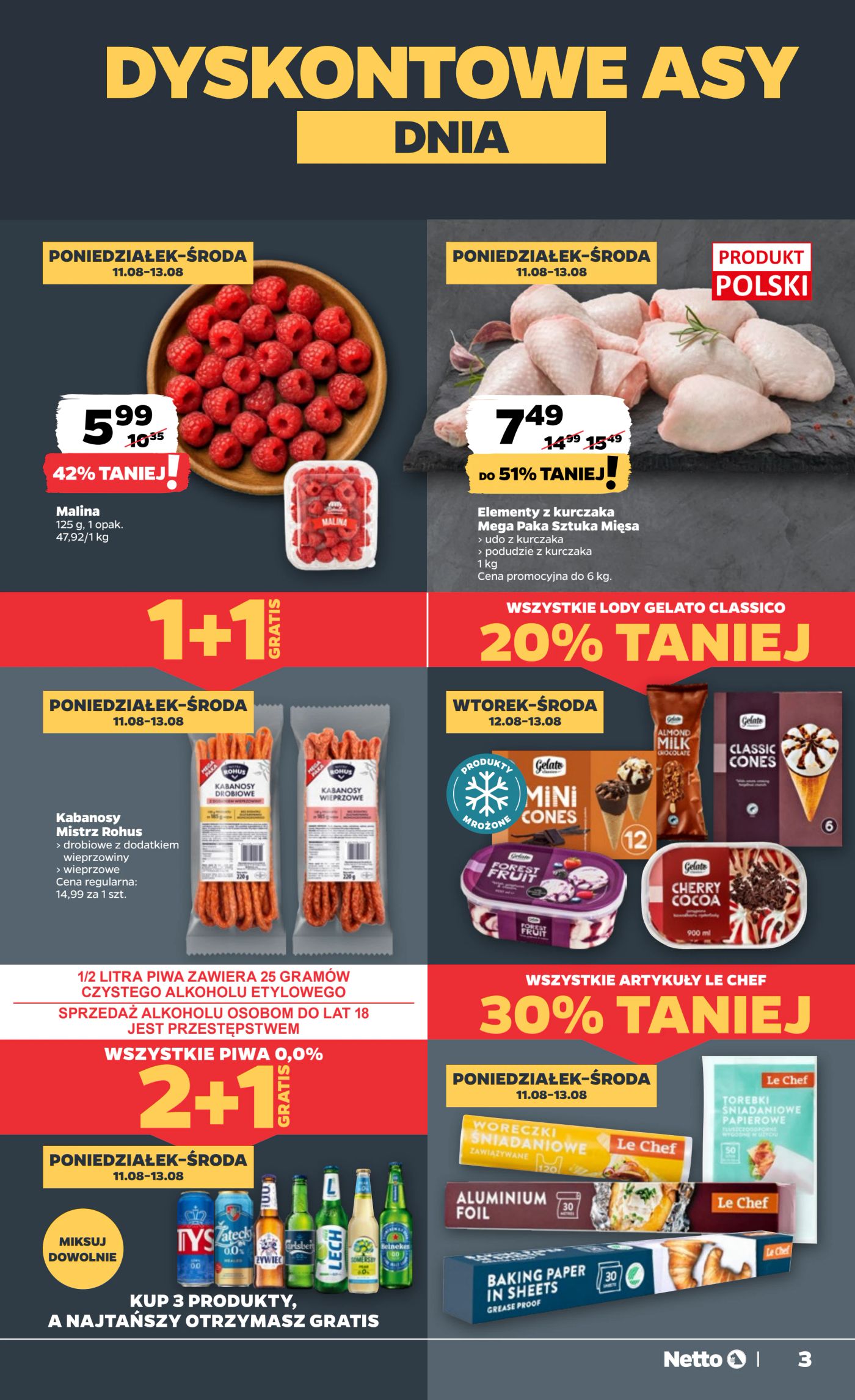netto - Gazetka Netto - Food - ważna od 11.08. do 16.08. - page: 3