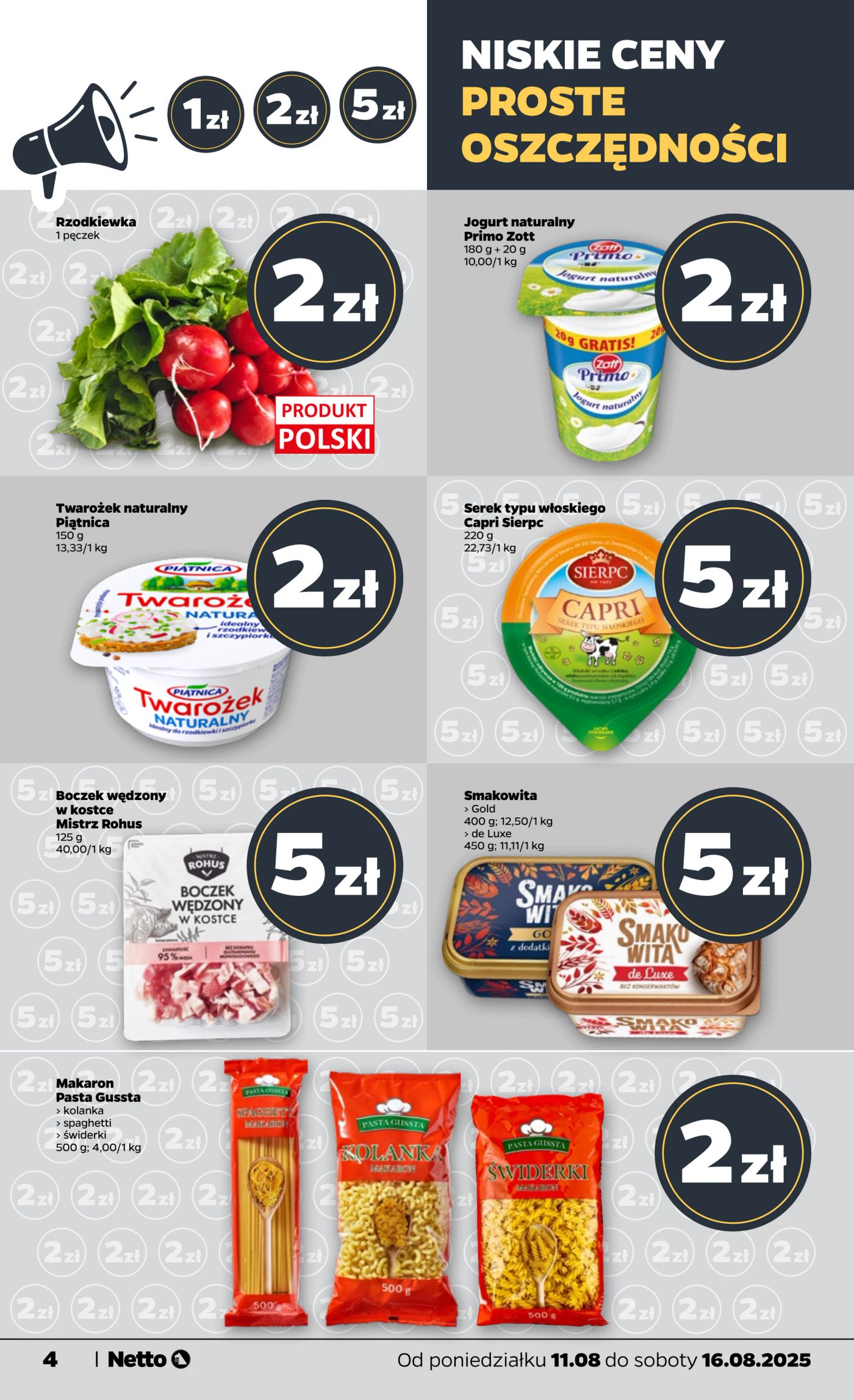 netto - Gazetka Netto - Food - ważna od 11.08. do 16.08. - page: 4