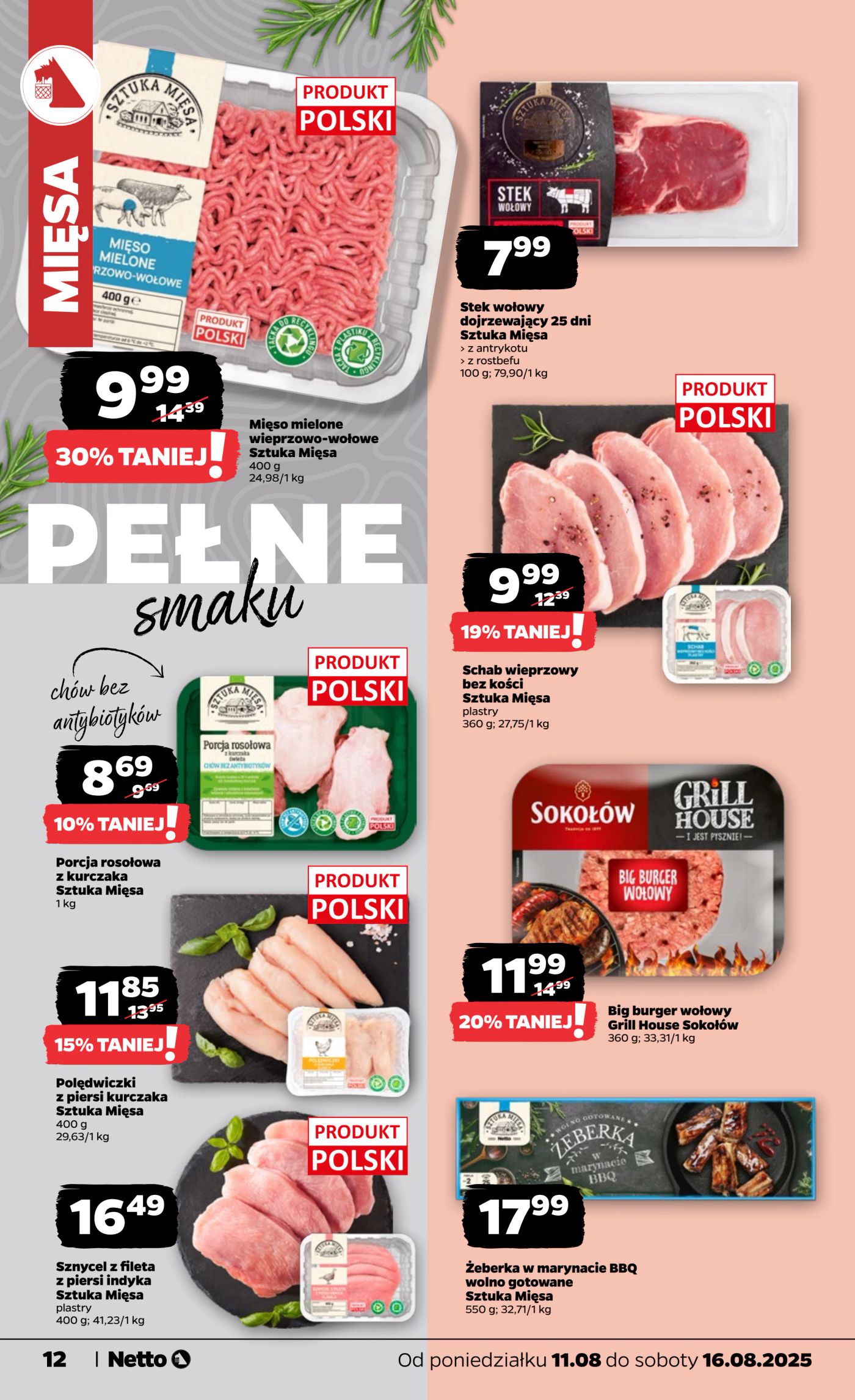 netto - Gazetka Netto - Food - ważna od 11.08. do 16.08. - page: 12