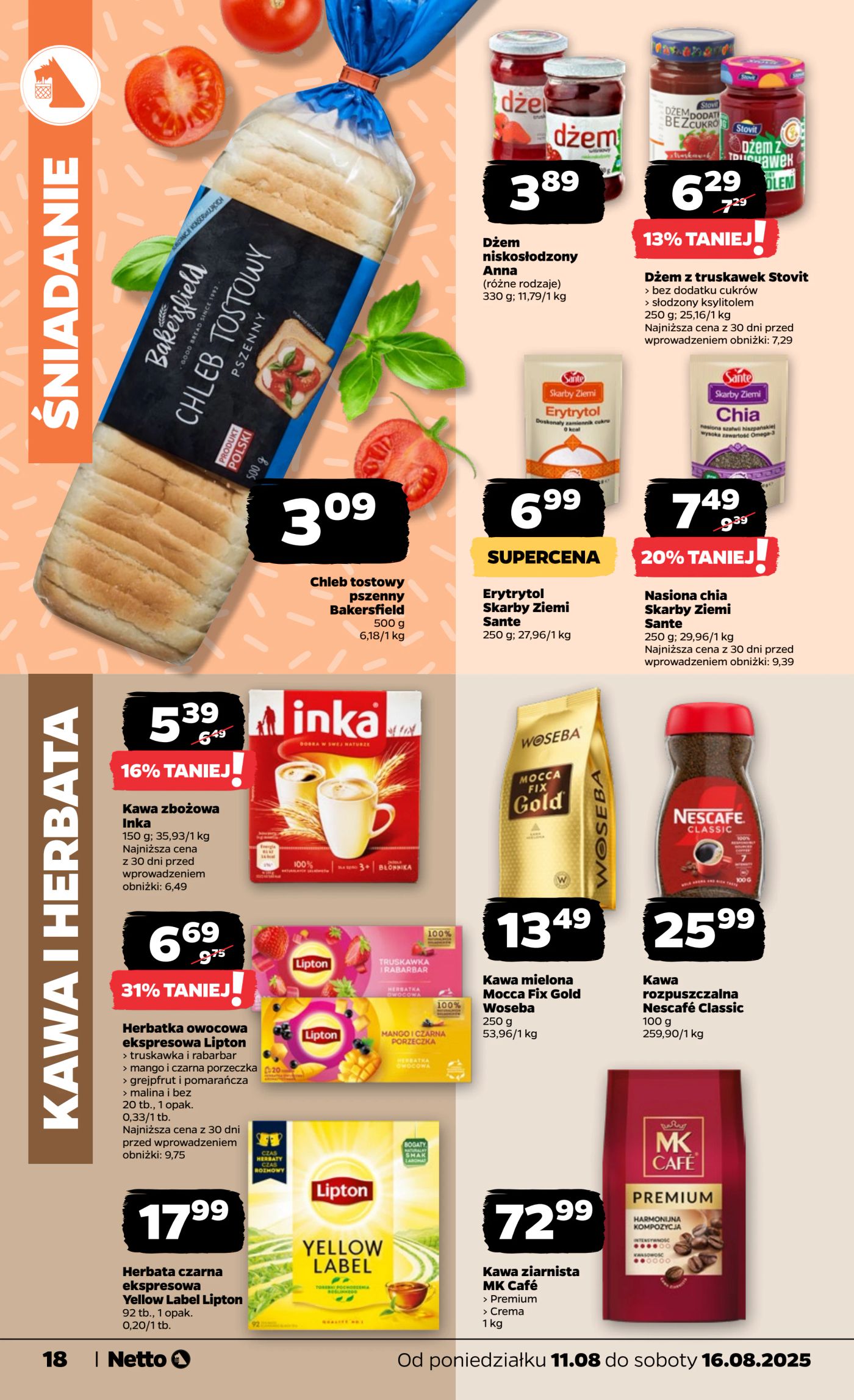 netto - Gazetka Netto - Food - ważna od 11.08. do 16.08. - page: 18