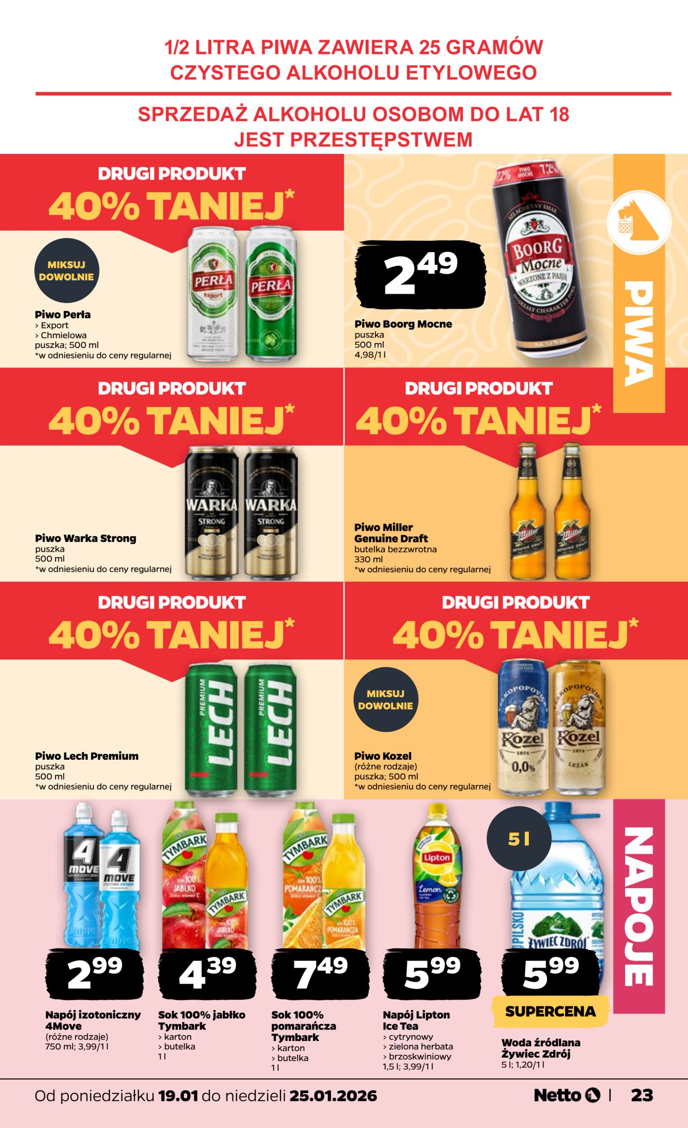 netto - Gazetka Netto - Food - ważna od 19.01. do 25.01. - page: 23