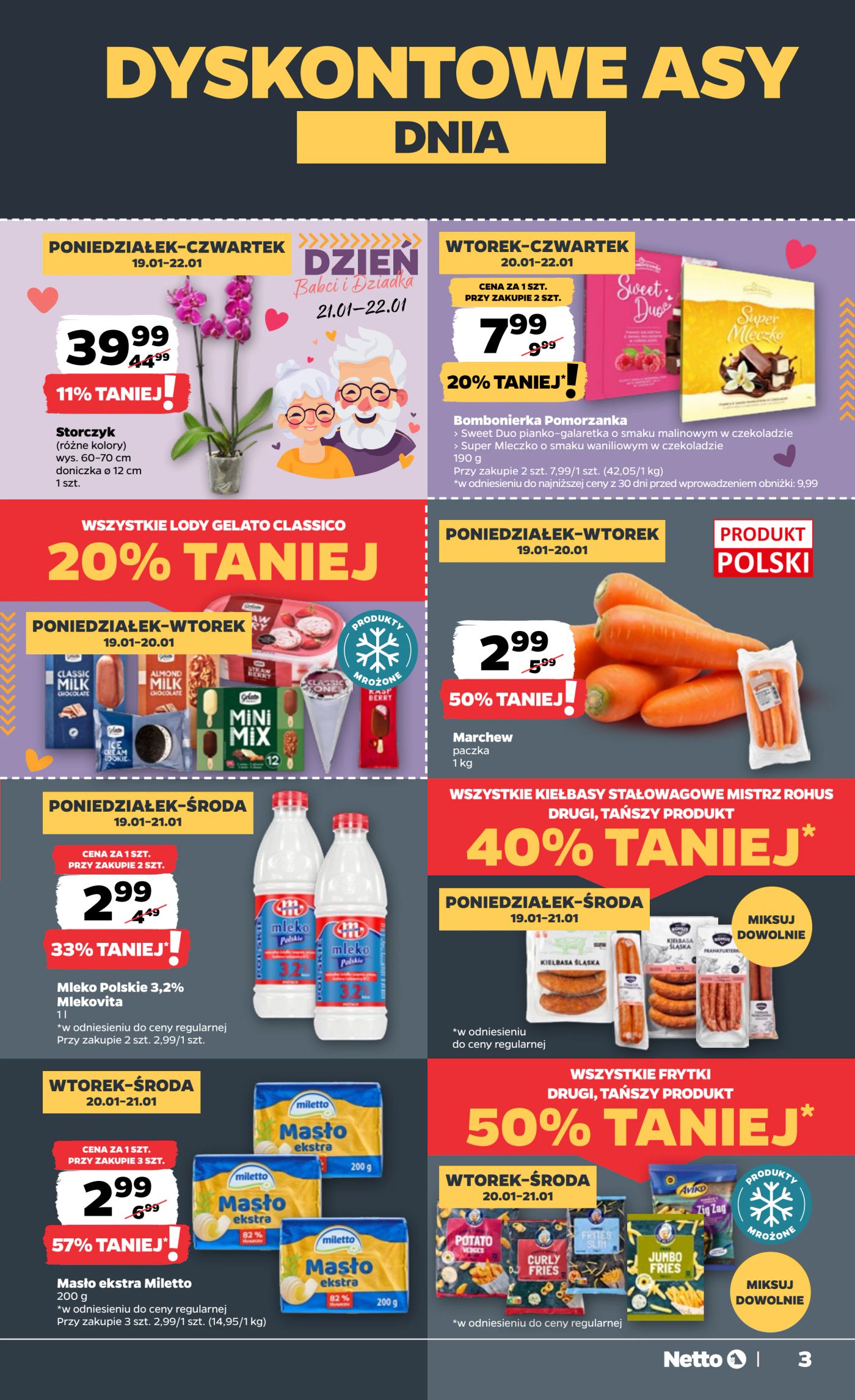 netto - Gazetka Netto - Food - ważna od 19.01. do 25.01. - page: 3