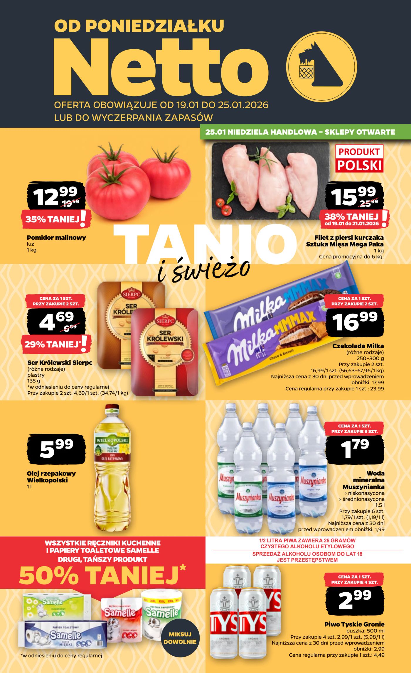 netto - Gazetka Netto - Food - ważna od 19.01. do 25.01.