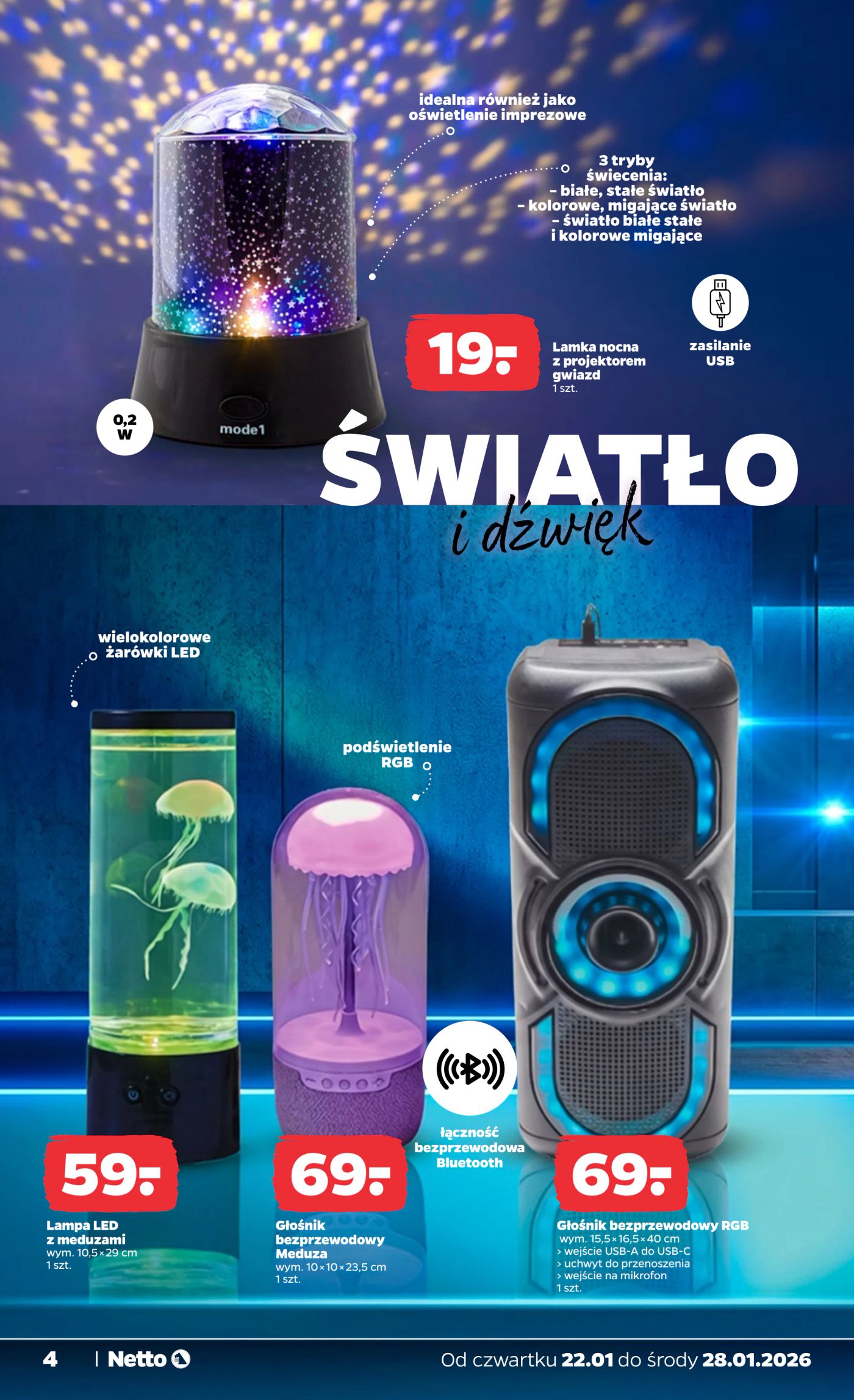 netto - Gazetka Netto - Non Food - ważna od 22.01. do 28.01. - page: 4